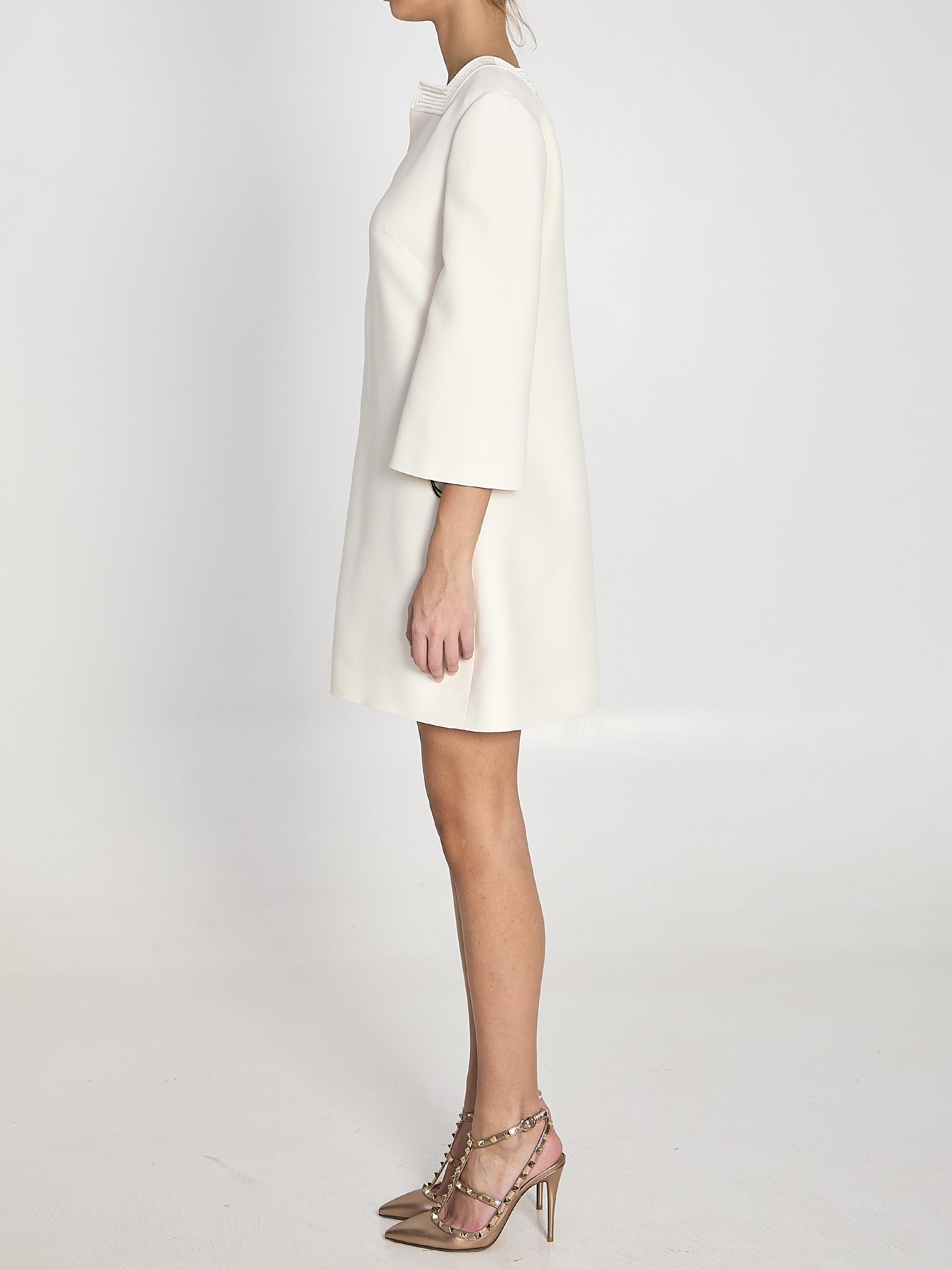 VALENTINO GARAVANI 40 crepe couture dress