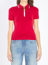 VALENTINO GARAVANI M embroidered cherry polo