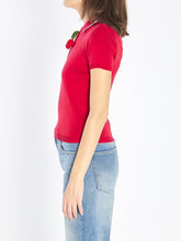 VALENTINO GARAVANI M embroidered cherry polo