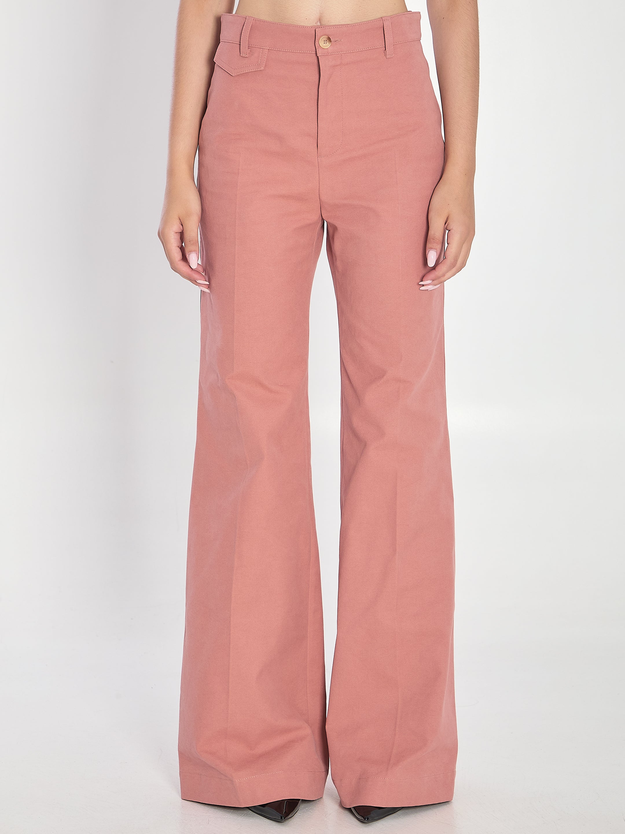 CHLOE 36 flared trousers