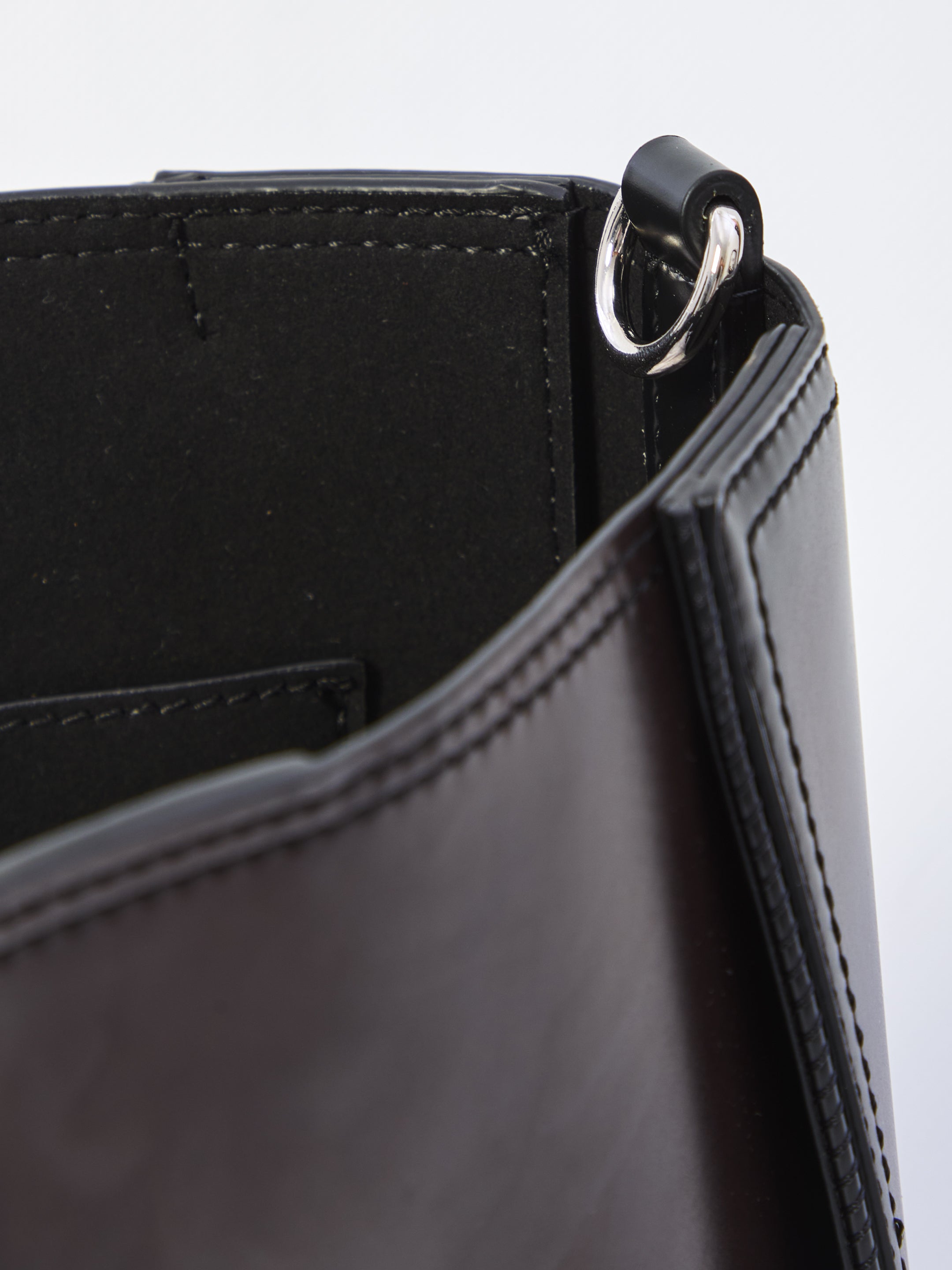 STELLA MCCARTNEY OS square bag with logo