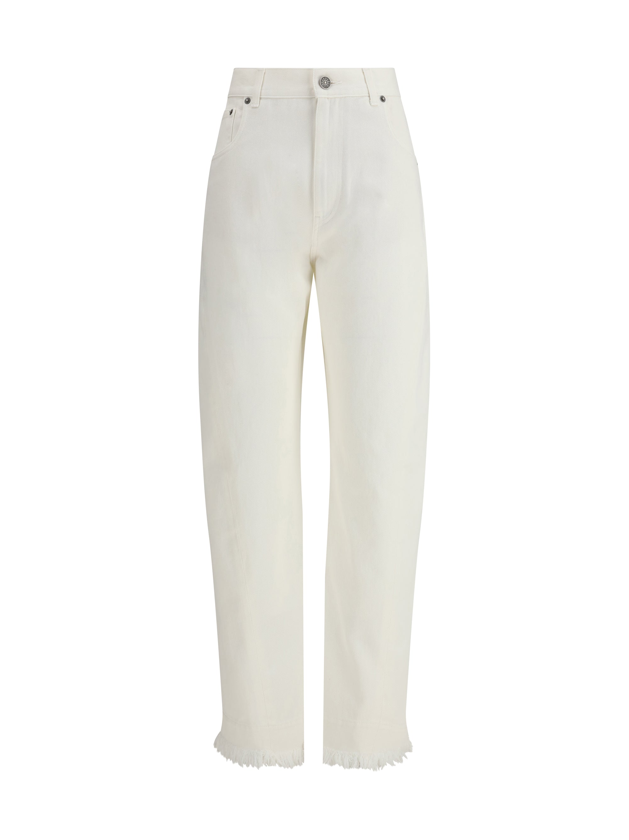 PHOEBE PHILO 38 arch jeans with raw edge hem