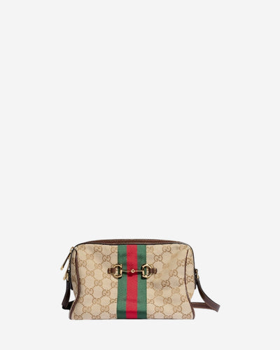 gucci horsebit web camera bag
