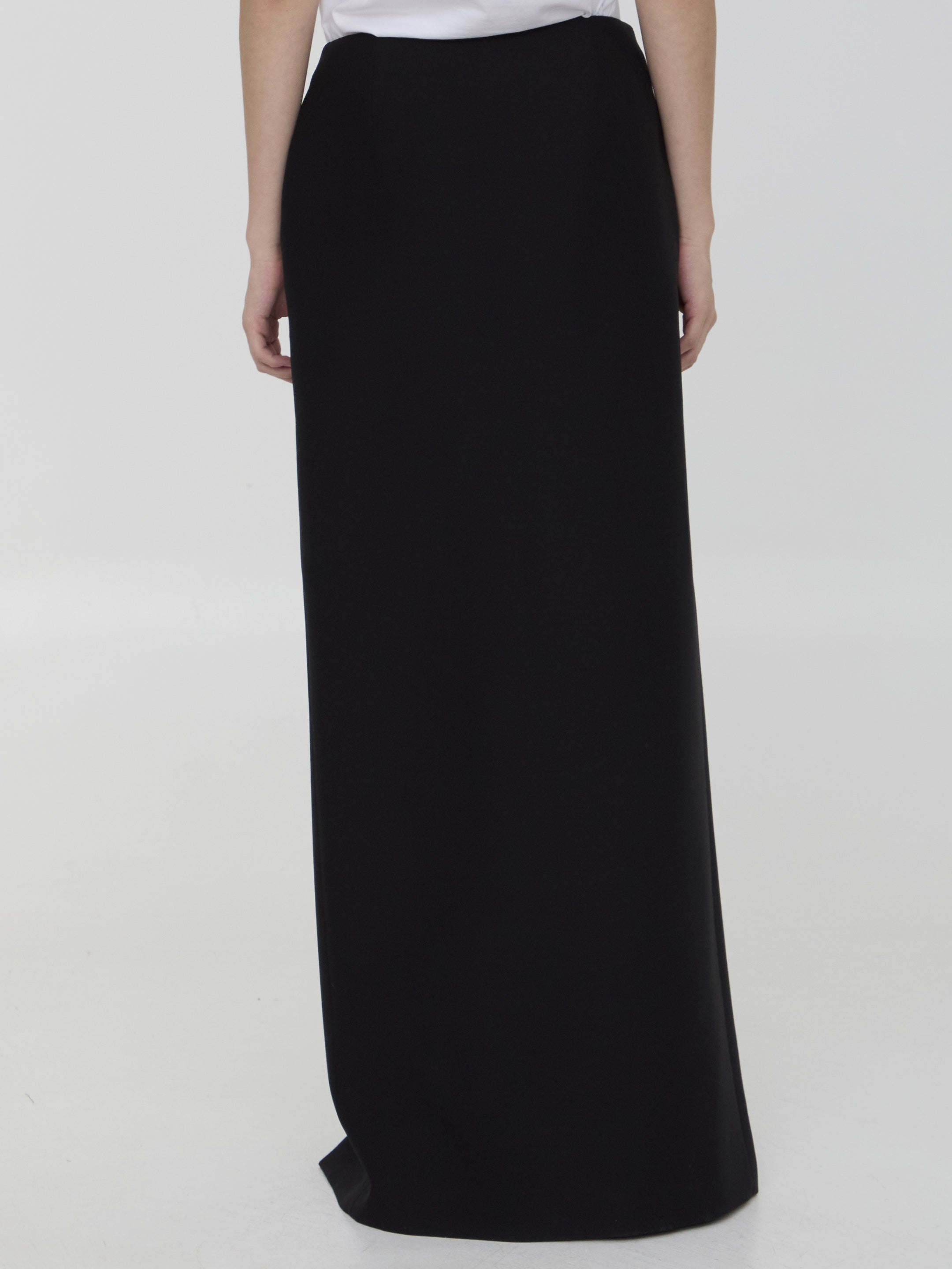 VALENTINO GARAVANI 40 skirt in crepe couture