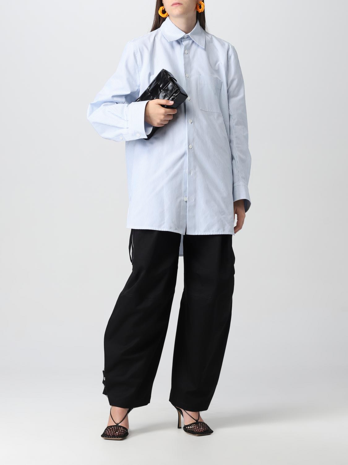 BOTTEGA VENETA OS twist woven leather earrings