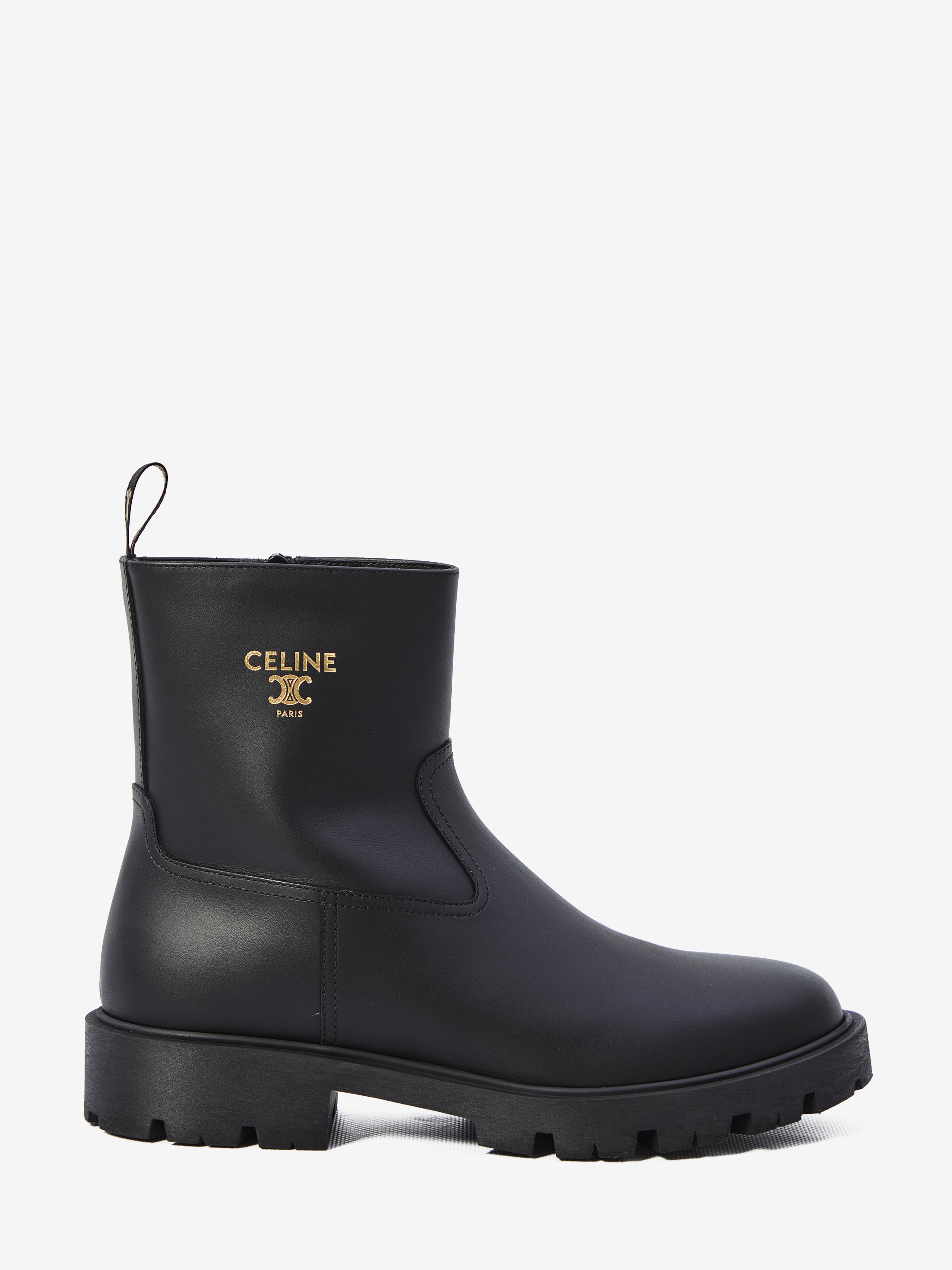 CELINE 36 margaret leather boots