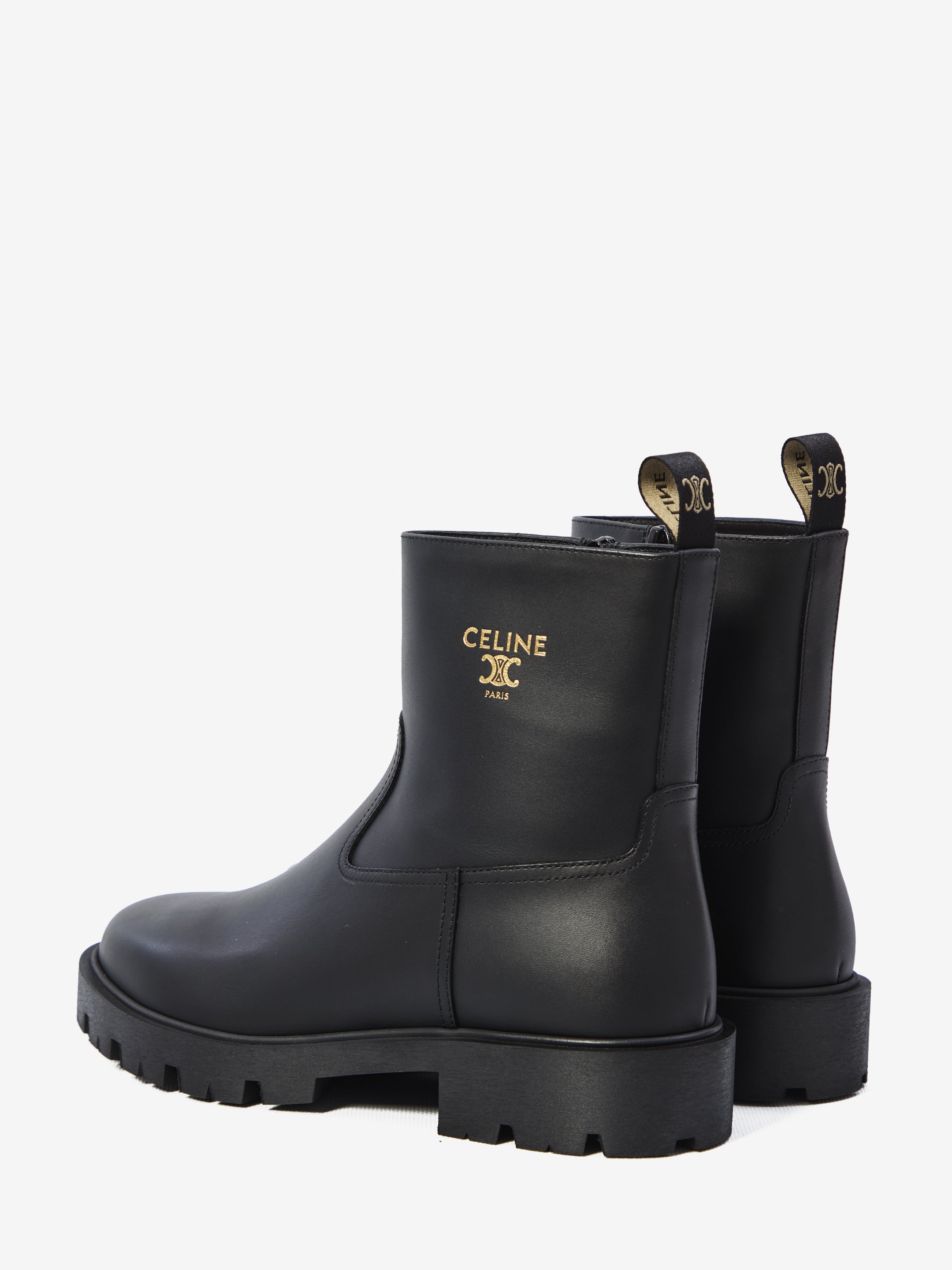 CELINE 36 margaret leather boots