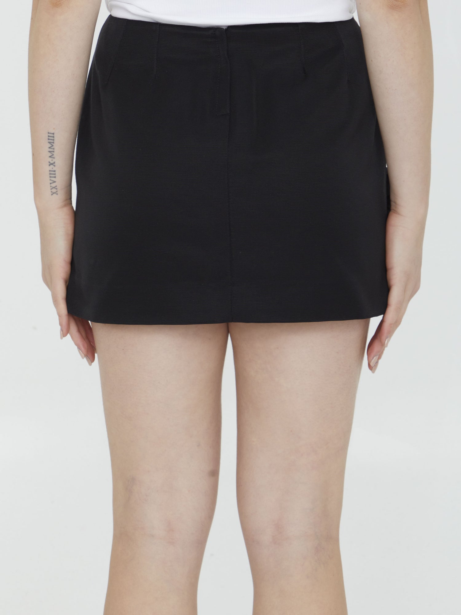 DOLCE&GABBANA 42 ottoman miniskirt with flowers