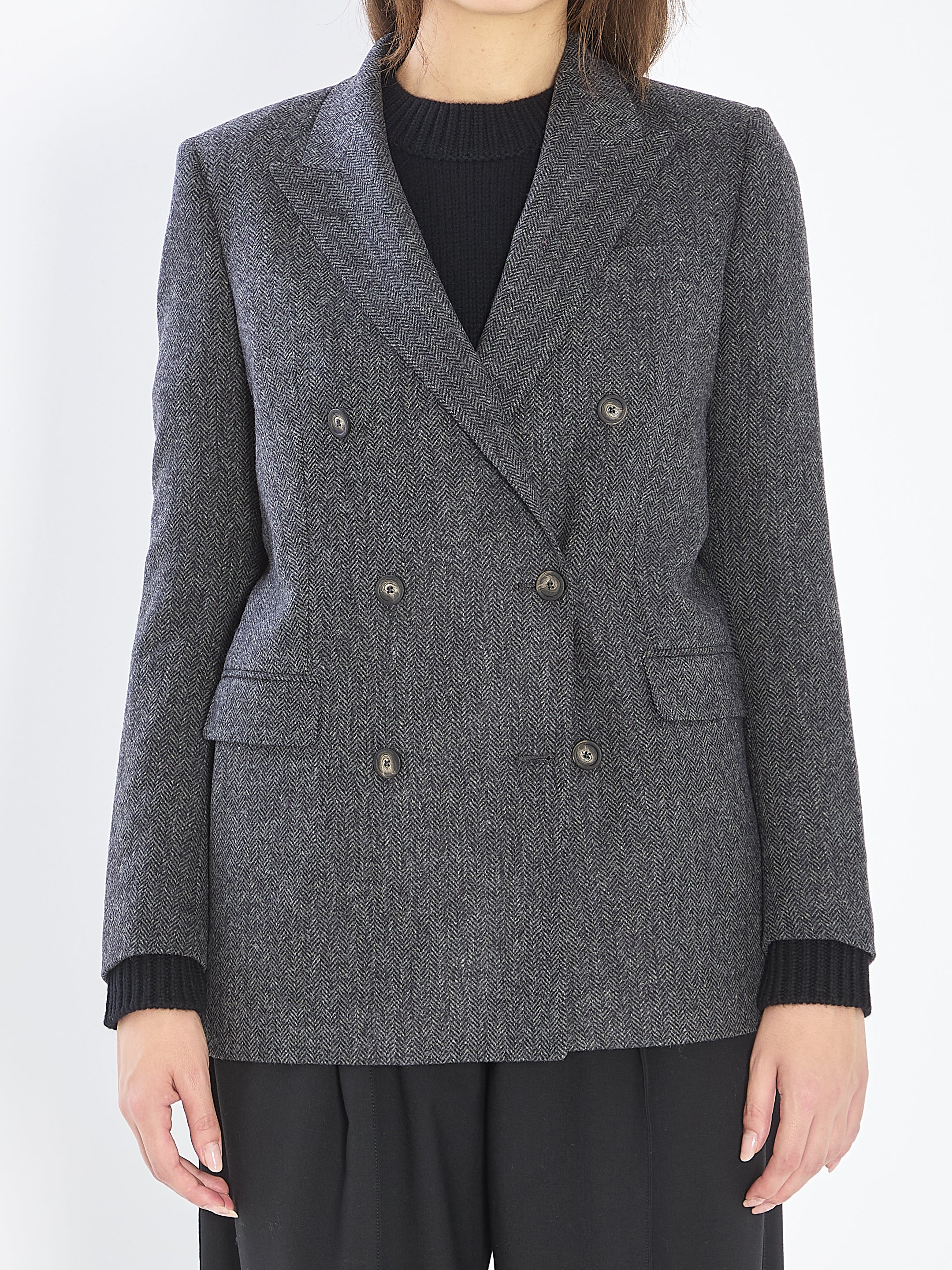 TAGLIATORE 38 jasmine jacket in wool and cashmere