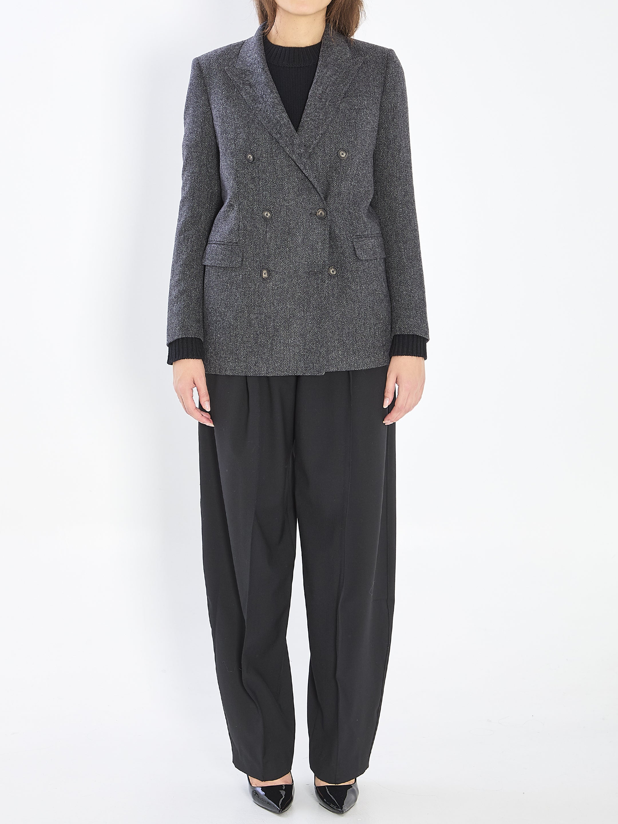 TAGLIATORE 38 jasmine jacket in wool and cashmere