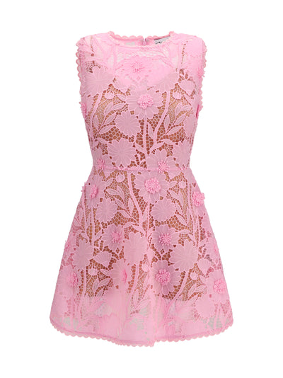 short lace dress