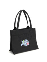 GANNI OS puppy tote bag