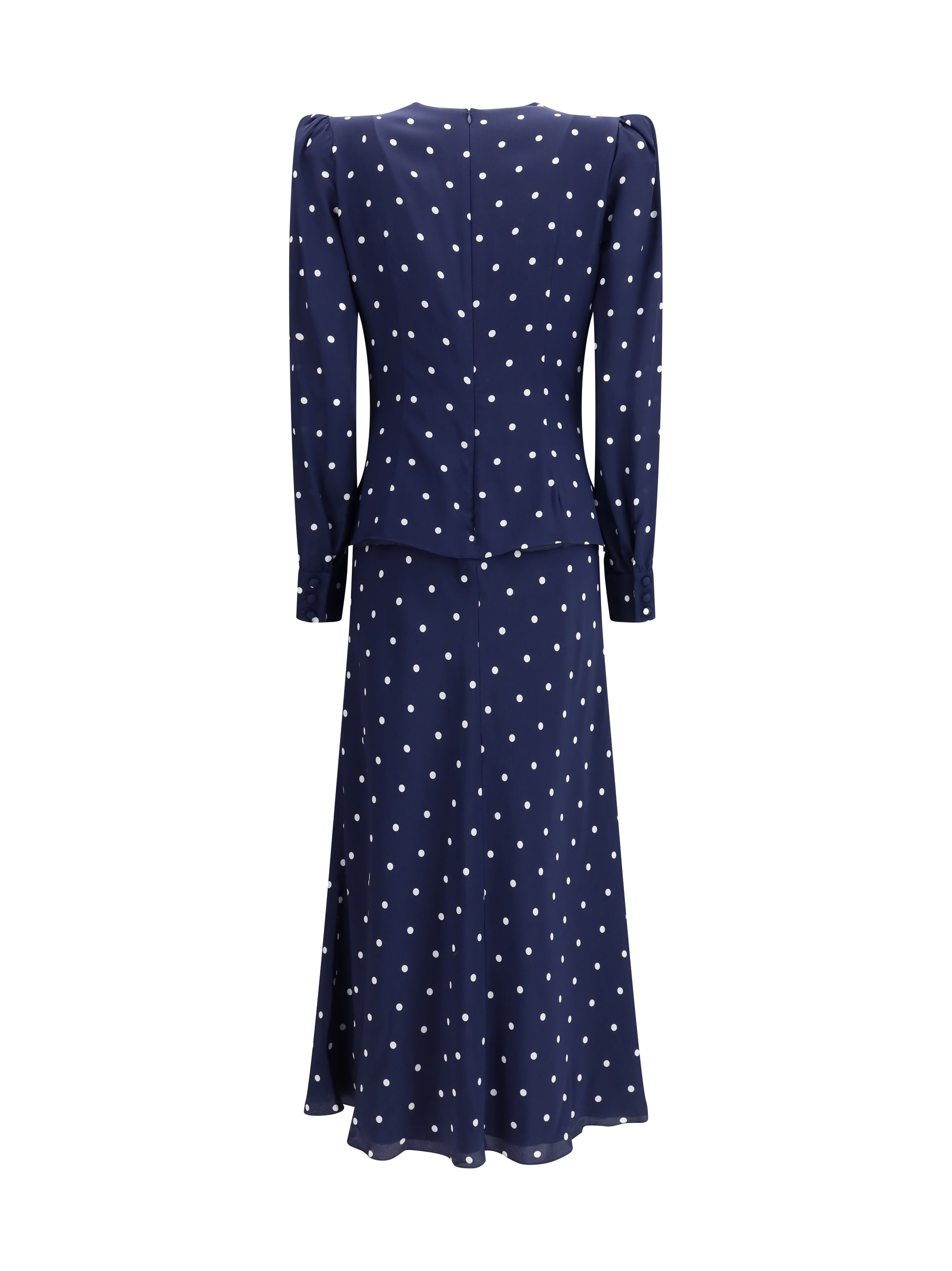ALESSANDRA RICH 42 polka dot dress