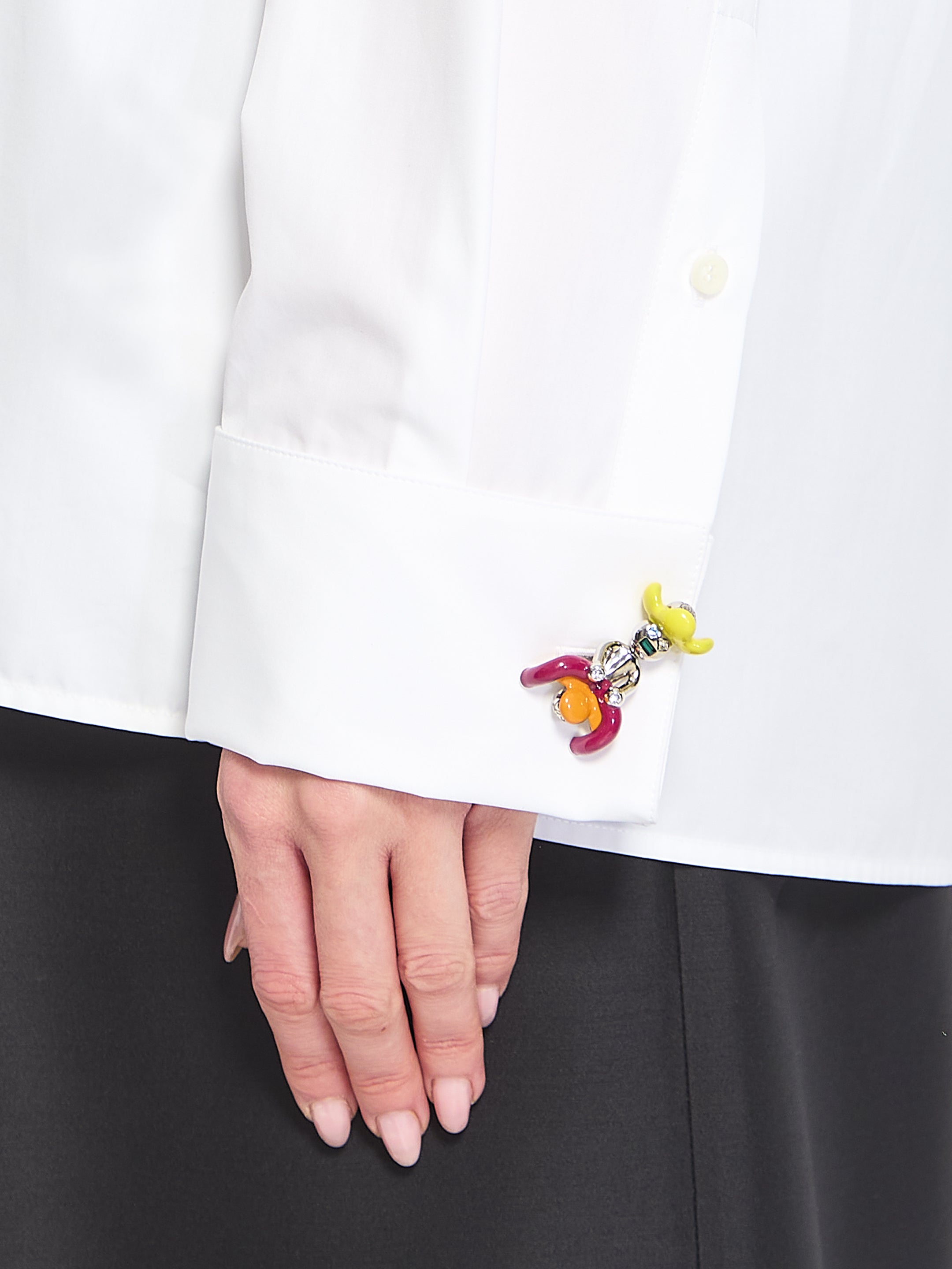 LOEWE 40 embellished cotton shirt