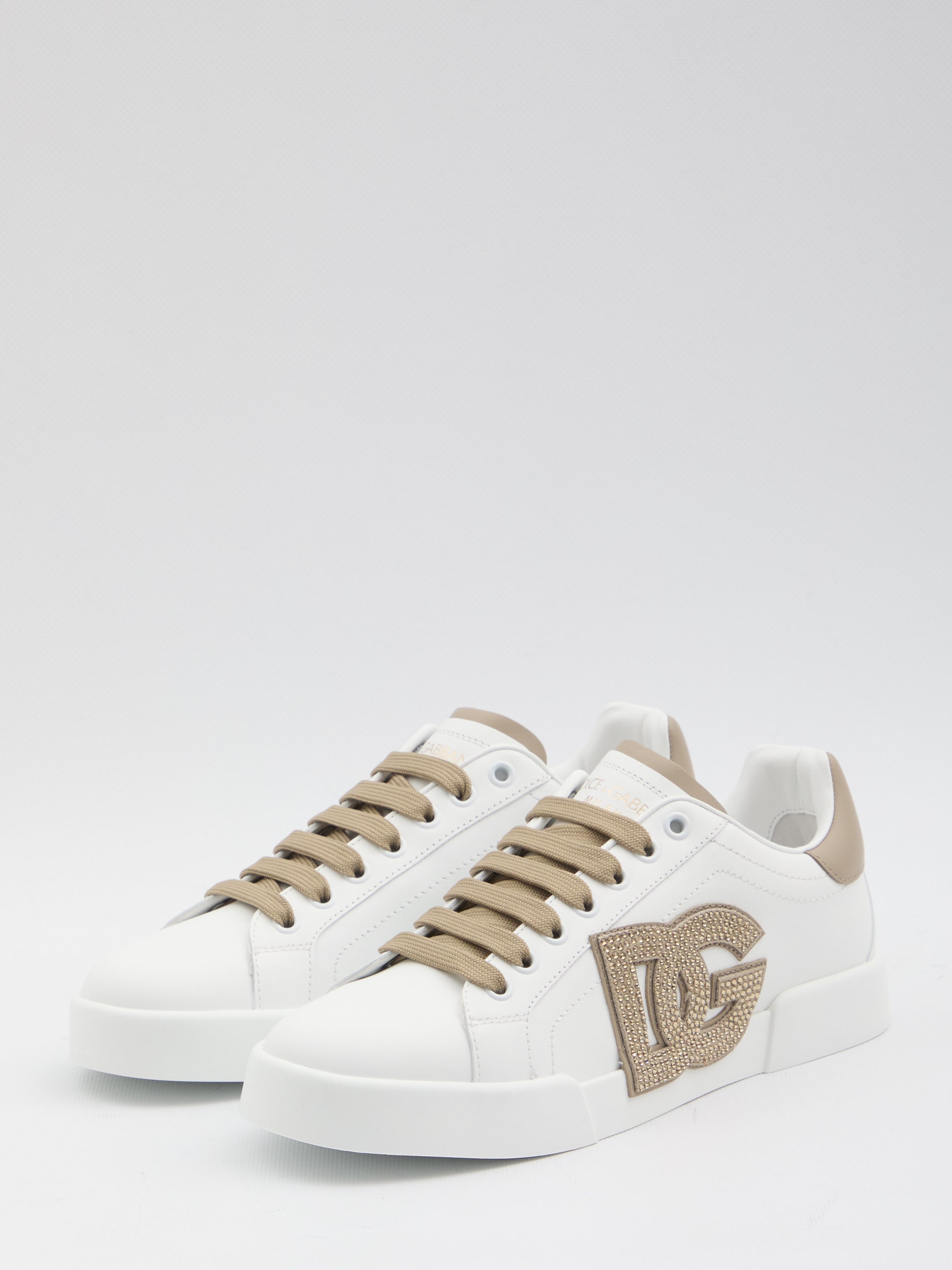DOLCE&GABBANA 36 portofino light strobel sneakers