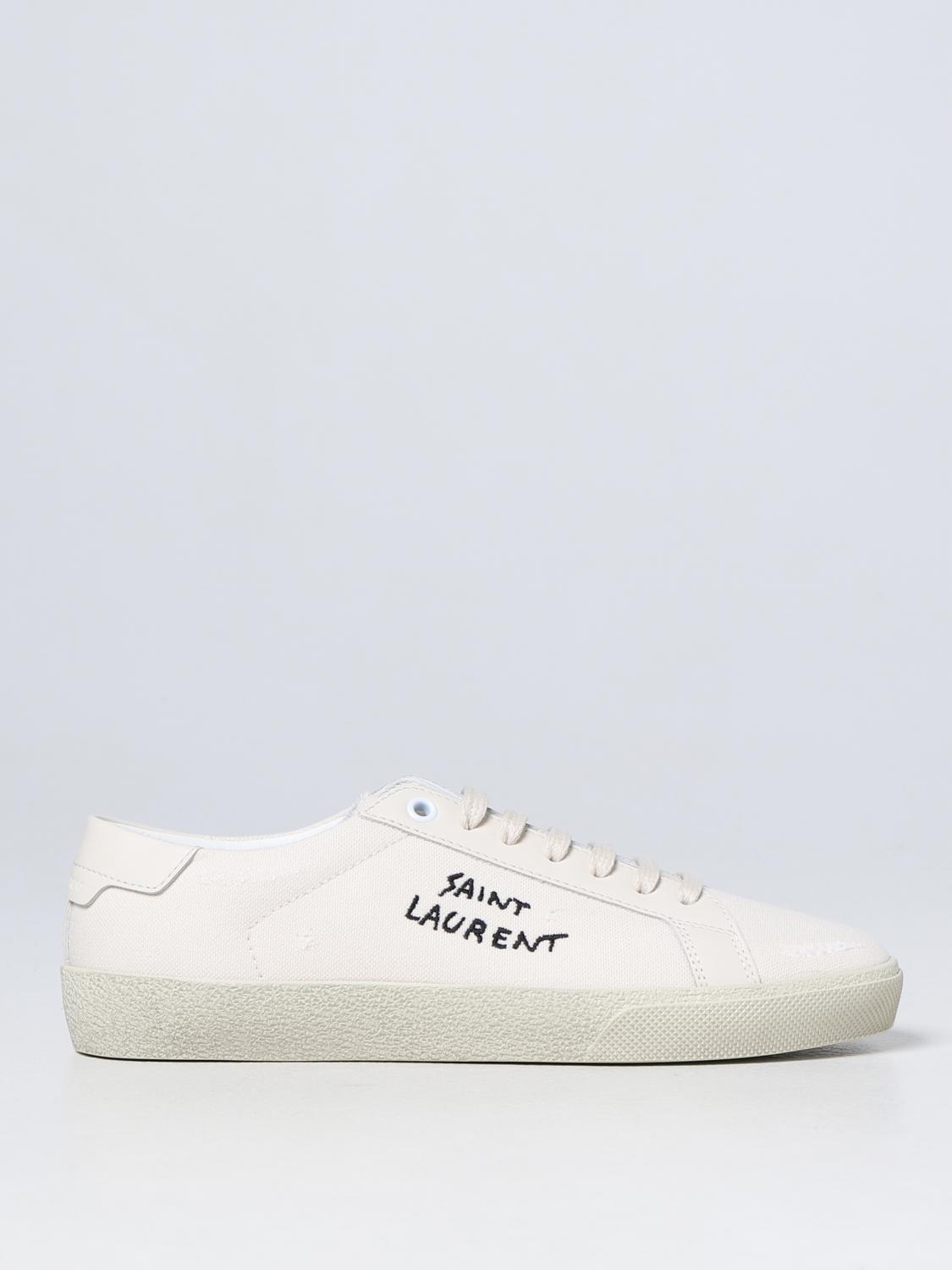 SAINT LAURENT 36 elba canvas sneakers