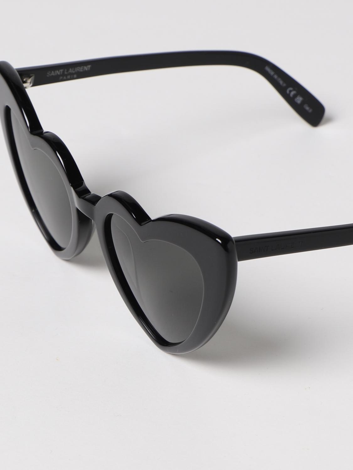 SAINT LAURENT OS wave lou lou glasses in acetate