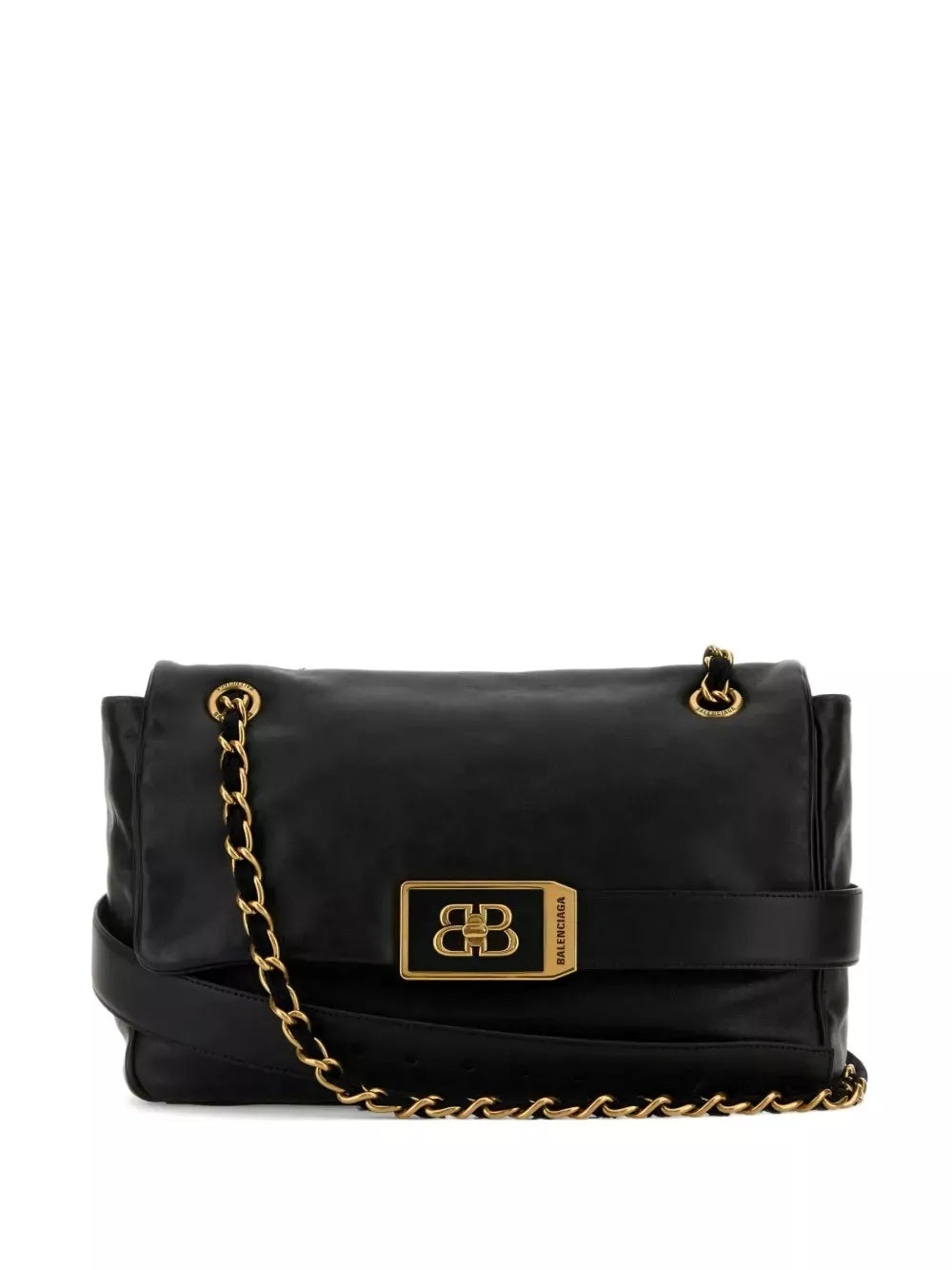 Balenciaga Modu Medium Flap Bag With Chain