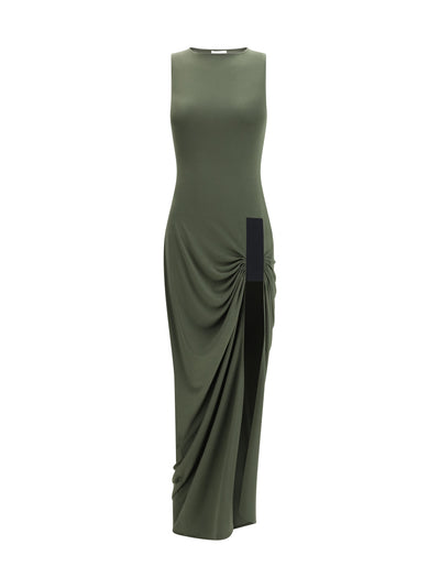 long fitted dress