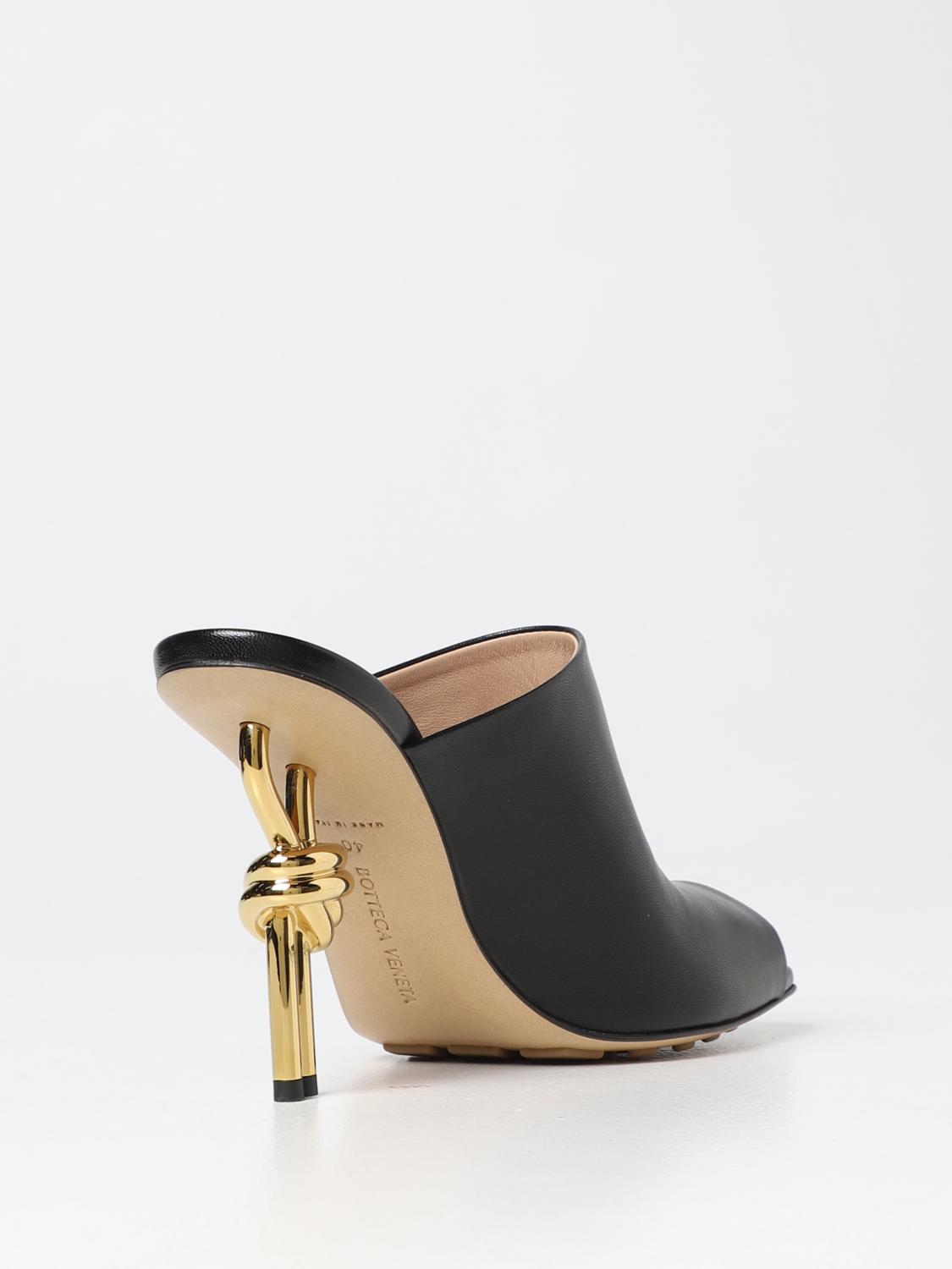 BOTTEGA VENETA 36 knot mules in leather