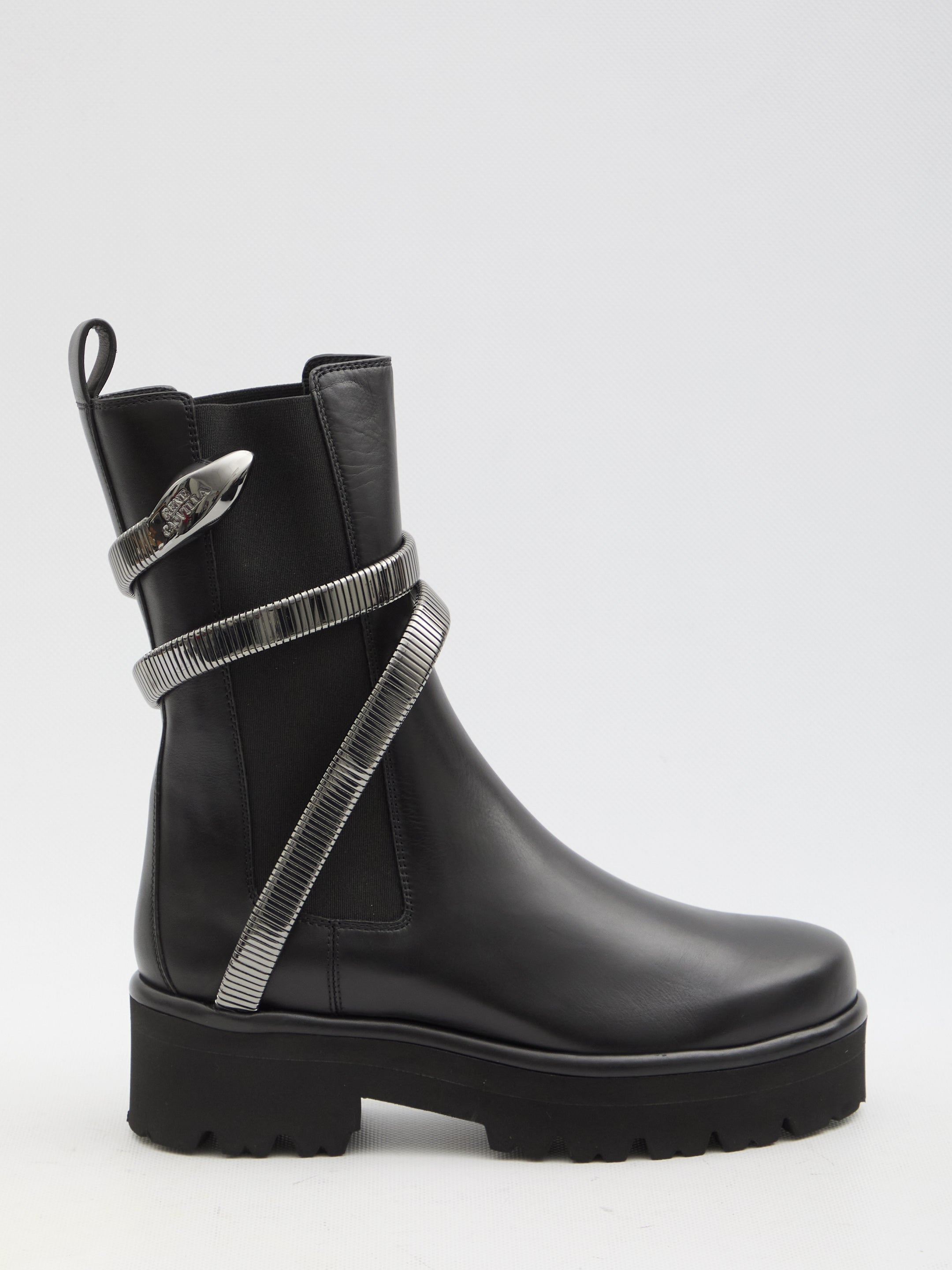 RENE CAOVILLA 36 juniper 45 biker boots