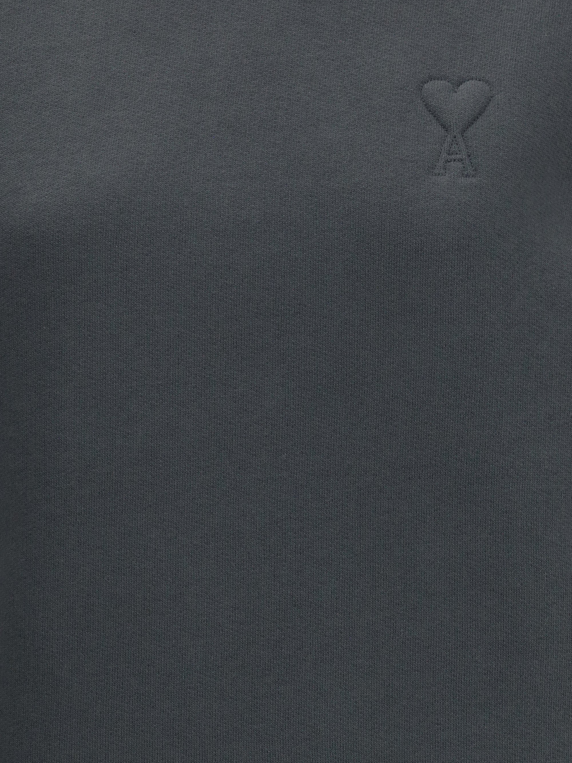 AMI PARIS L ami de coeur embosse sweatshirt