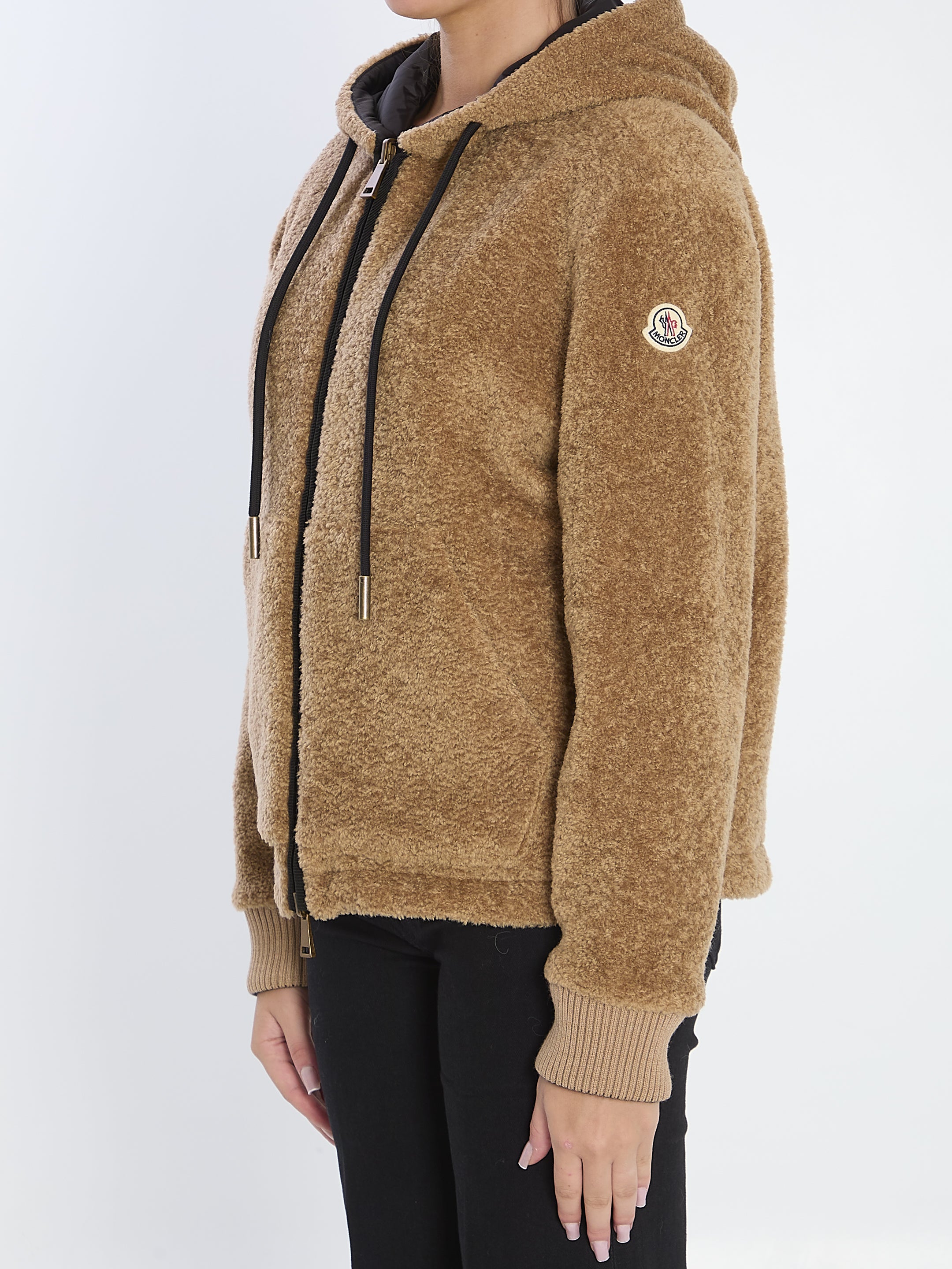 MONCLER M reversible padded sweatshirt