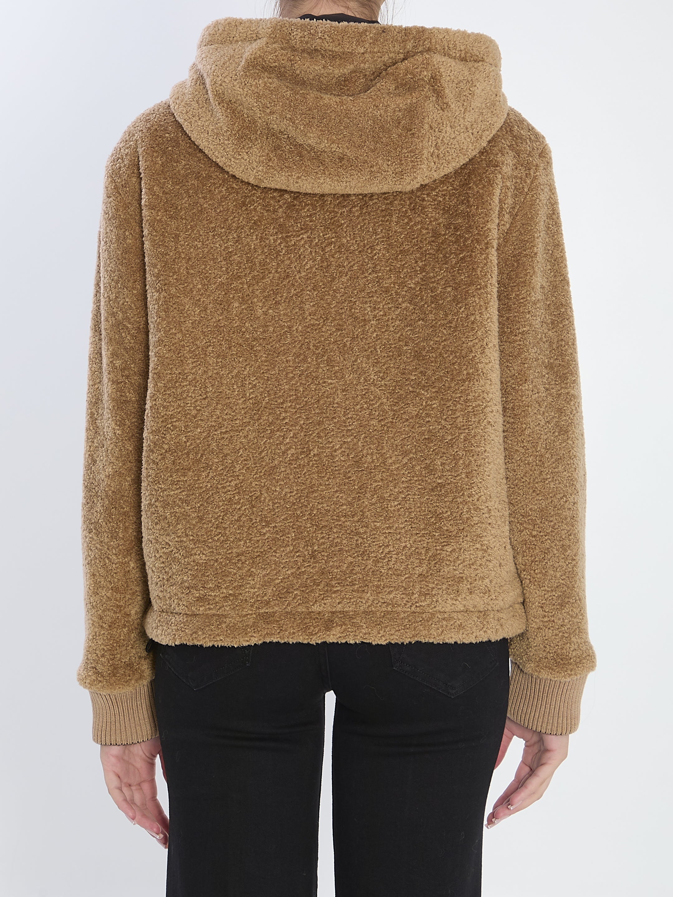 MONCLER M reversible padded sweatshirt