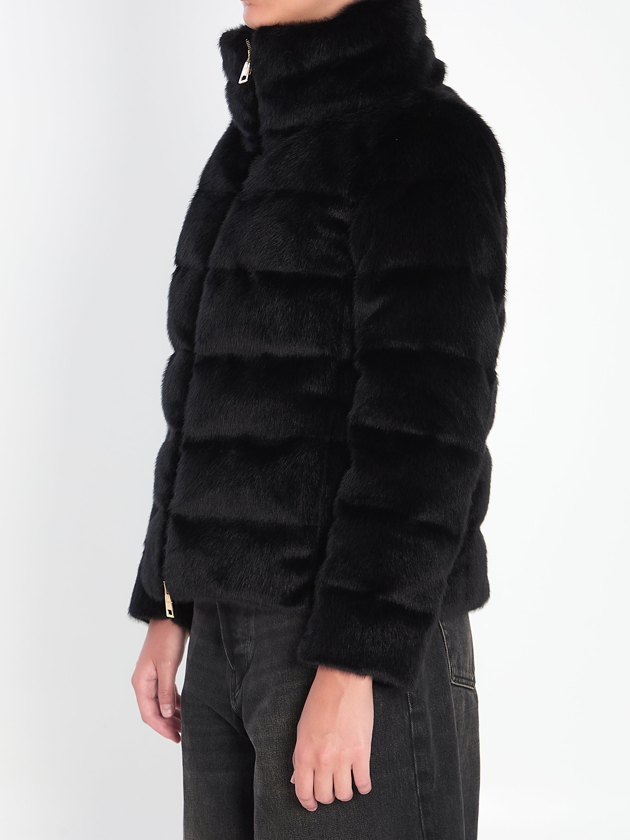HERNO 40 eco-fur jacket
