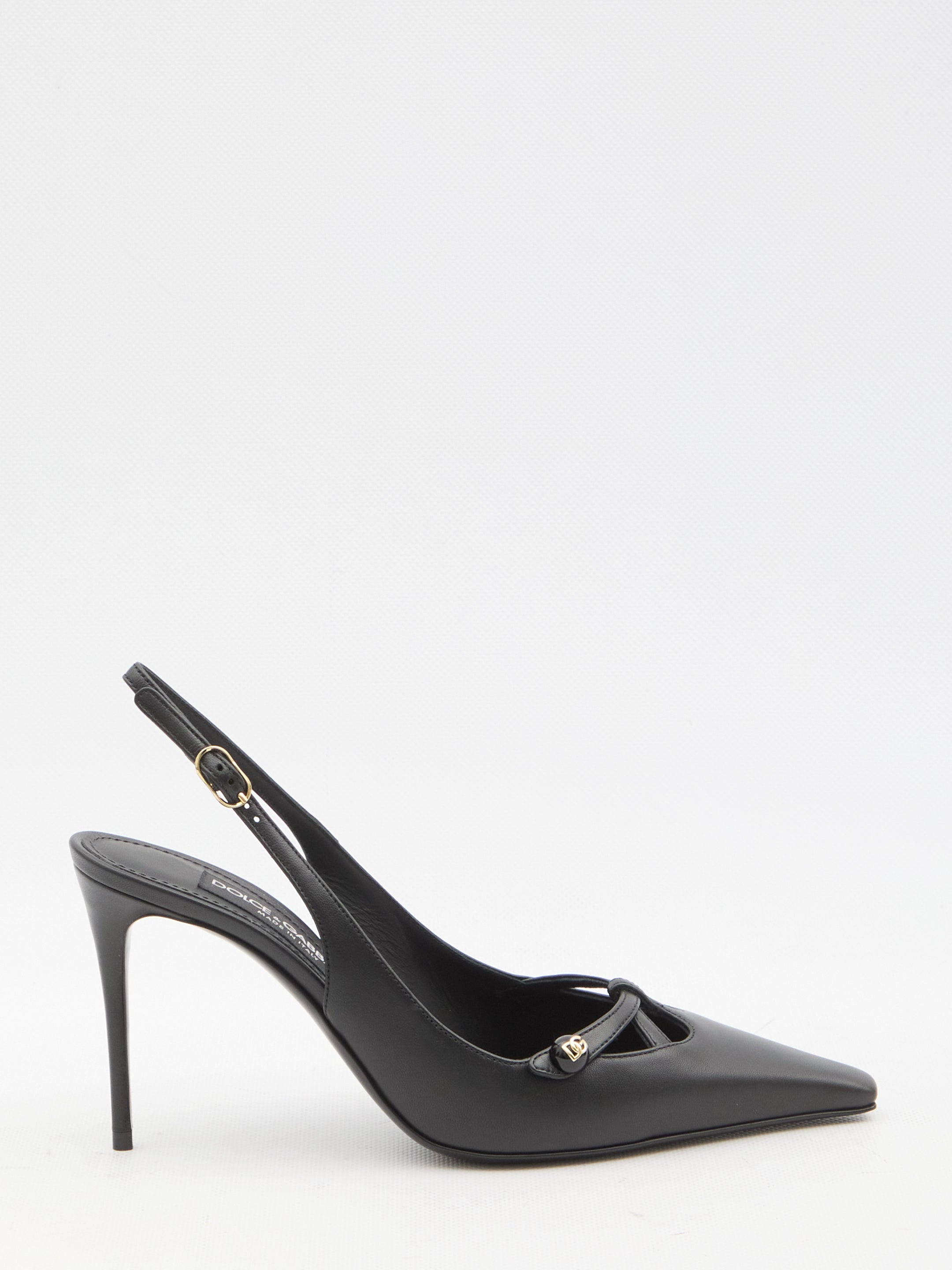 DOLCE&GABBANA 36 dg logo slingback