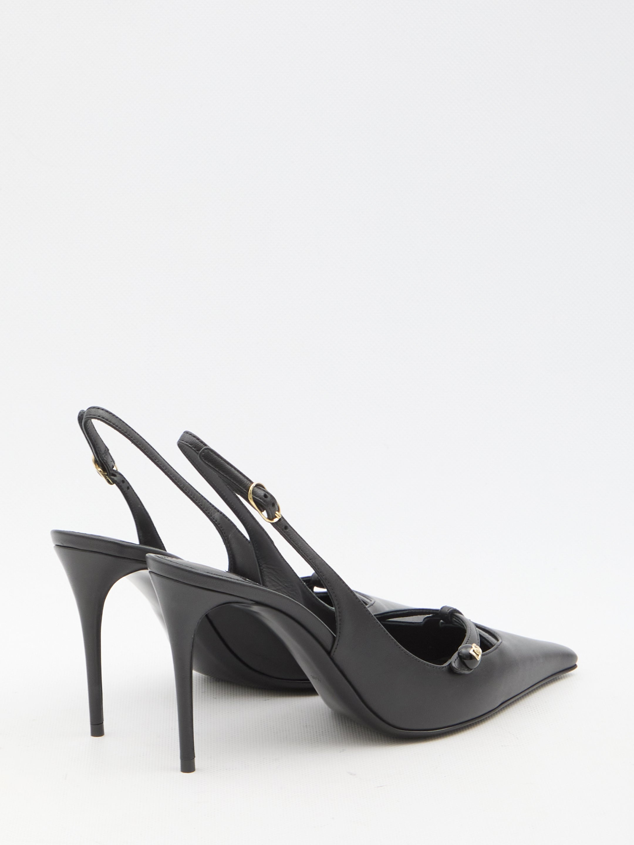 DOLCE&GABBANA 36 dg logo slingback