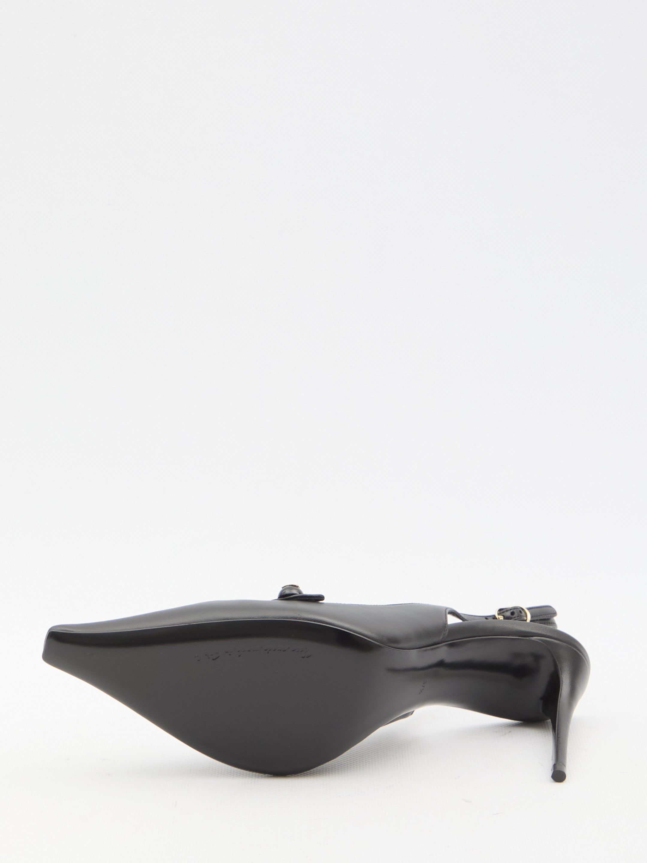 DOLCE&GABBANA 36 dg logo slingback