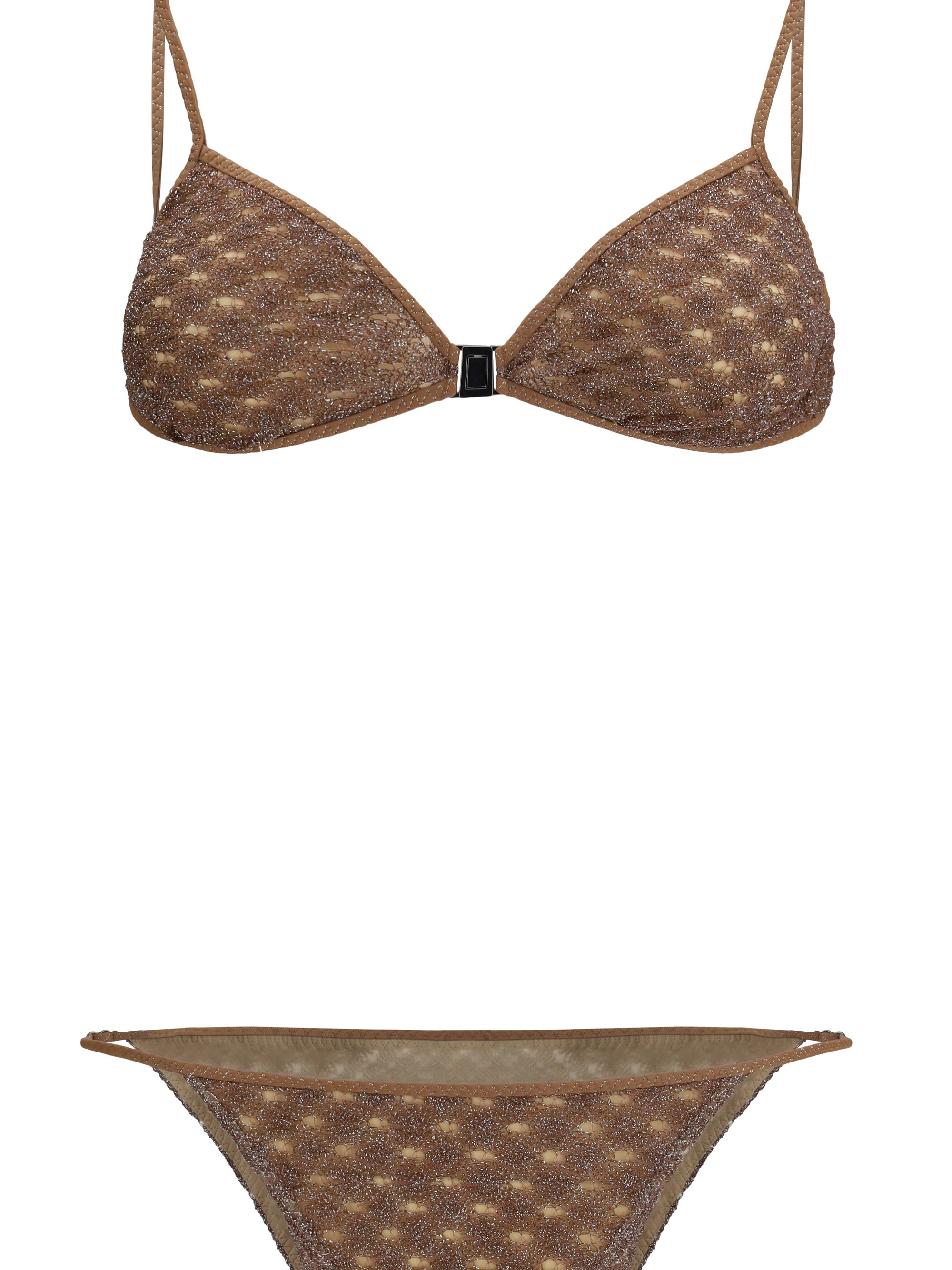 MISSONI 40 viscose lamé swimsuit