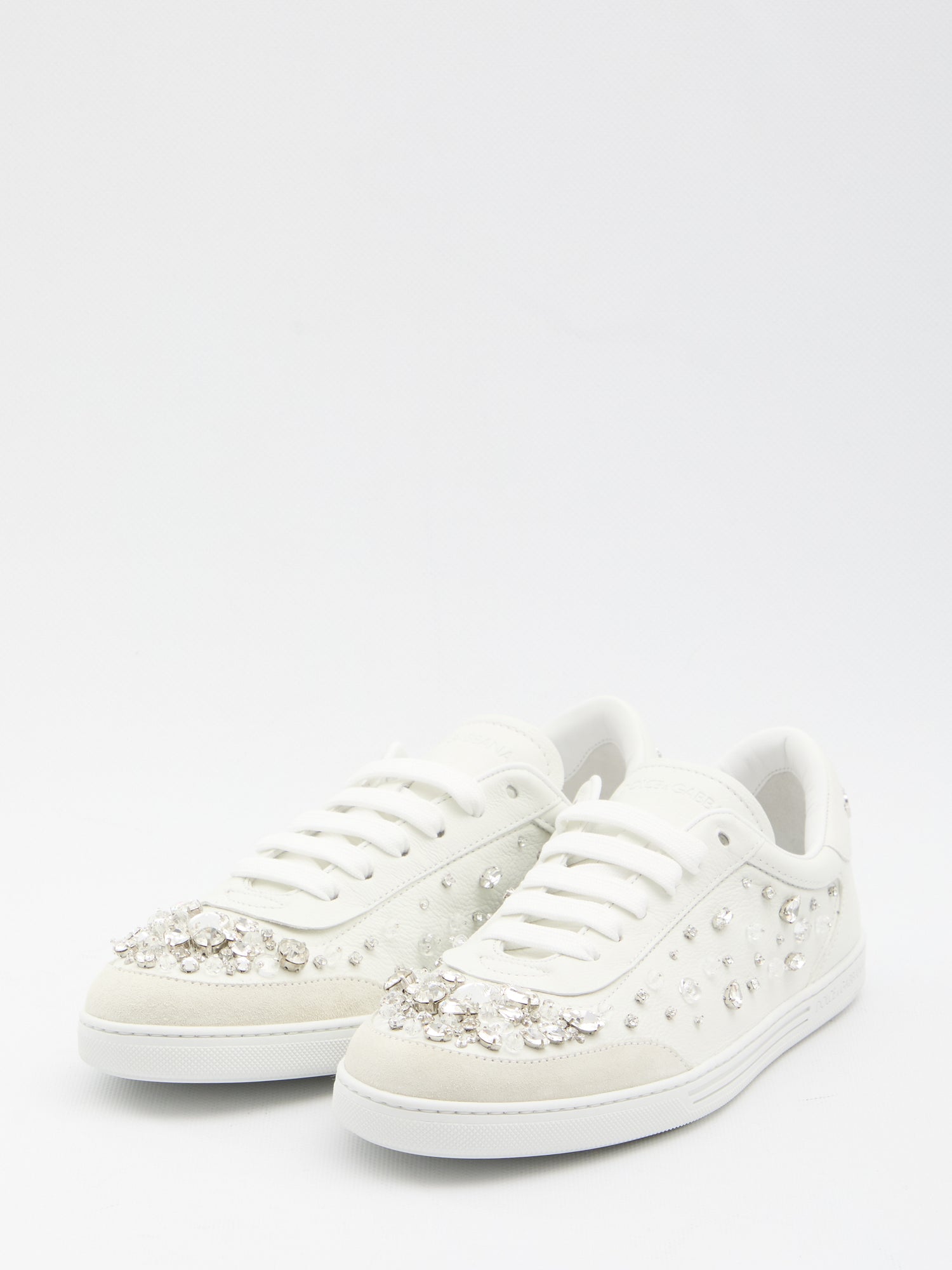 DOLCE&GABBANA 36 sneakers embellished with rhinestones