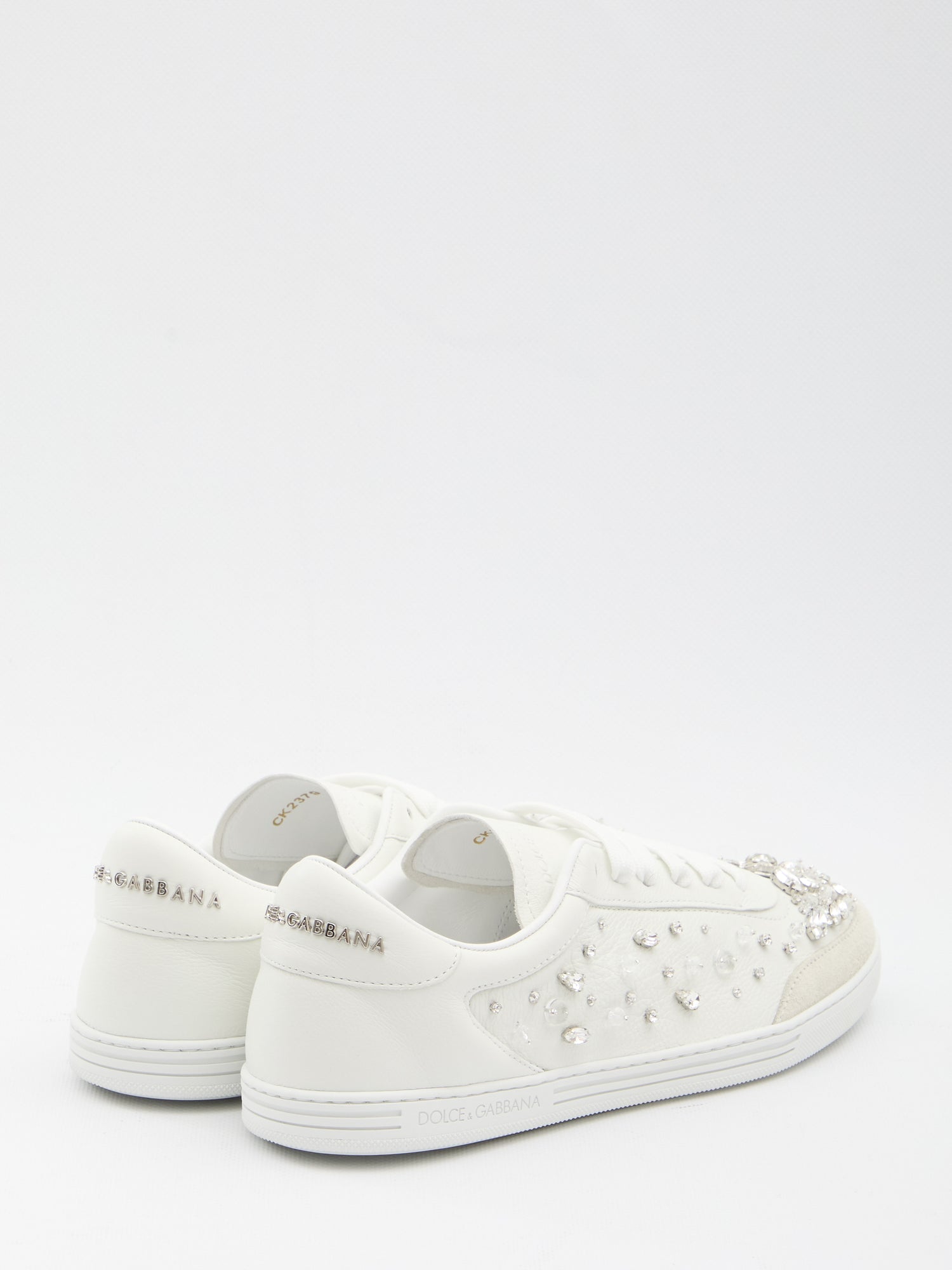 DOLCE&GABBANA 36 sneakers embellished with rhinestones