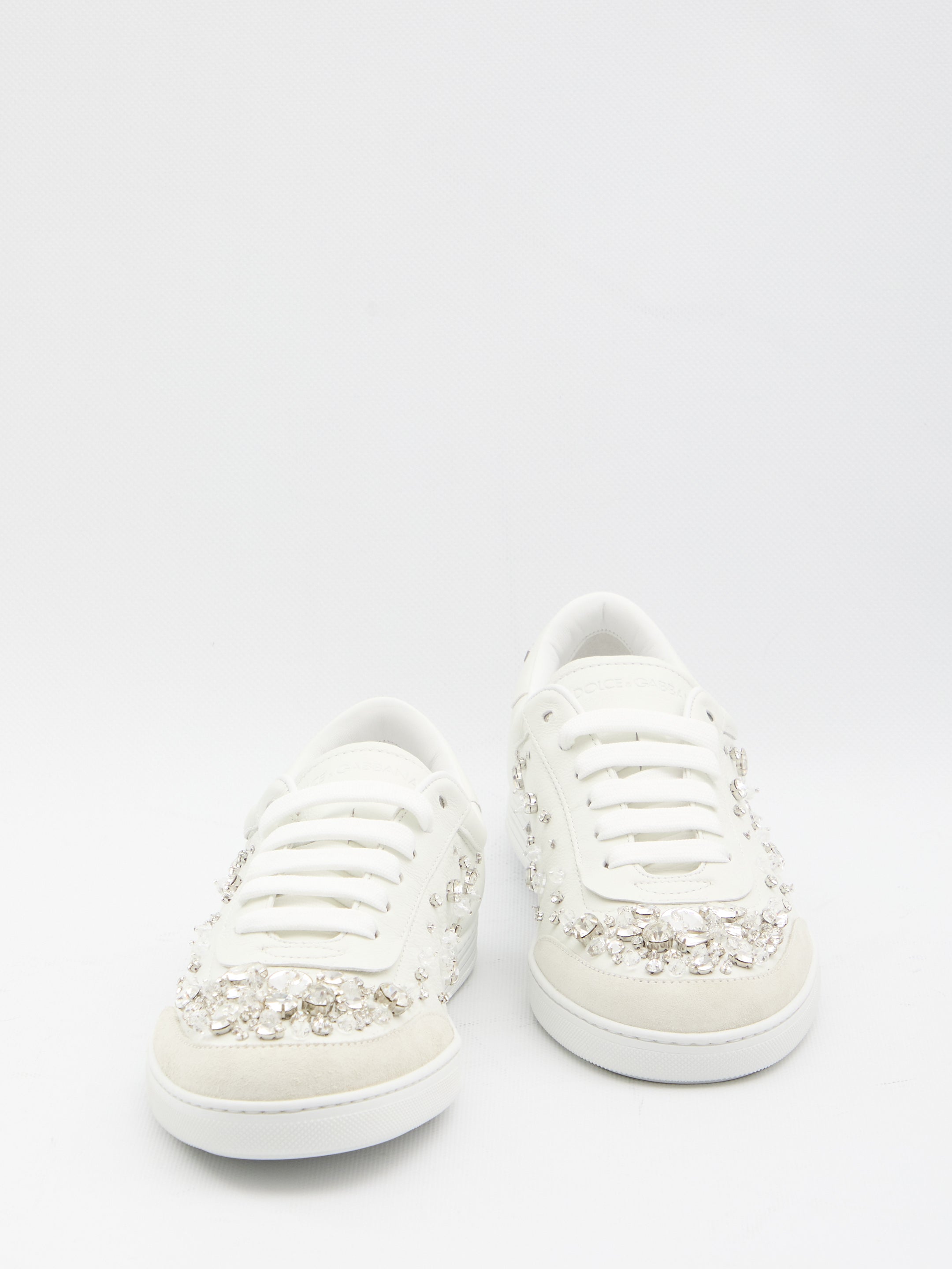 DOLCE&GABBANA 36 sneakers embellished with rhinestones