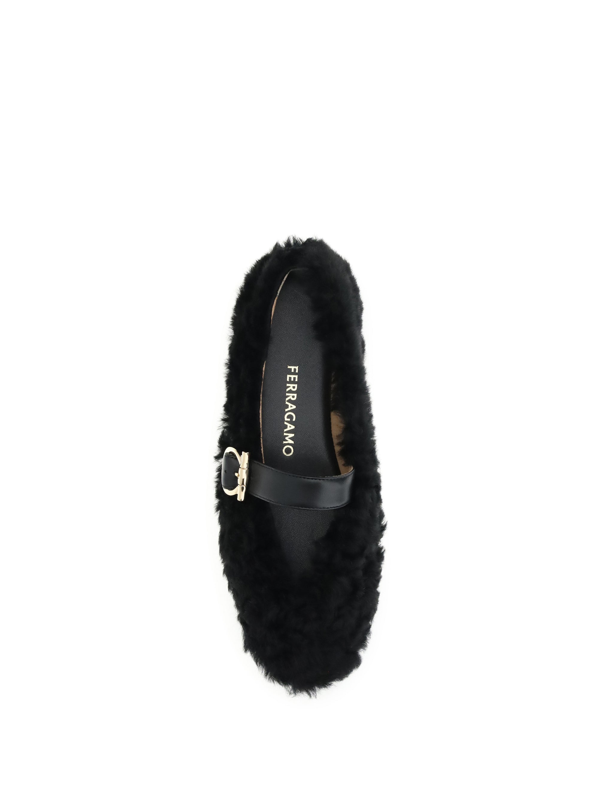 FERRAGAMO 7 gancini-embellished ballerinas