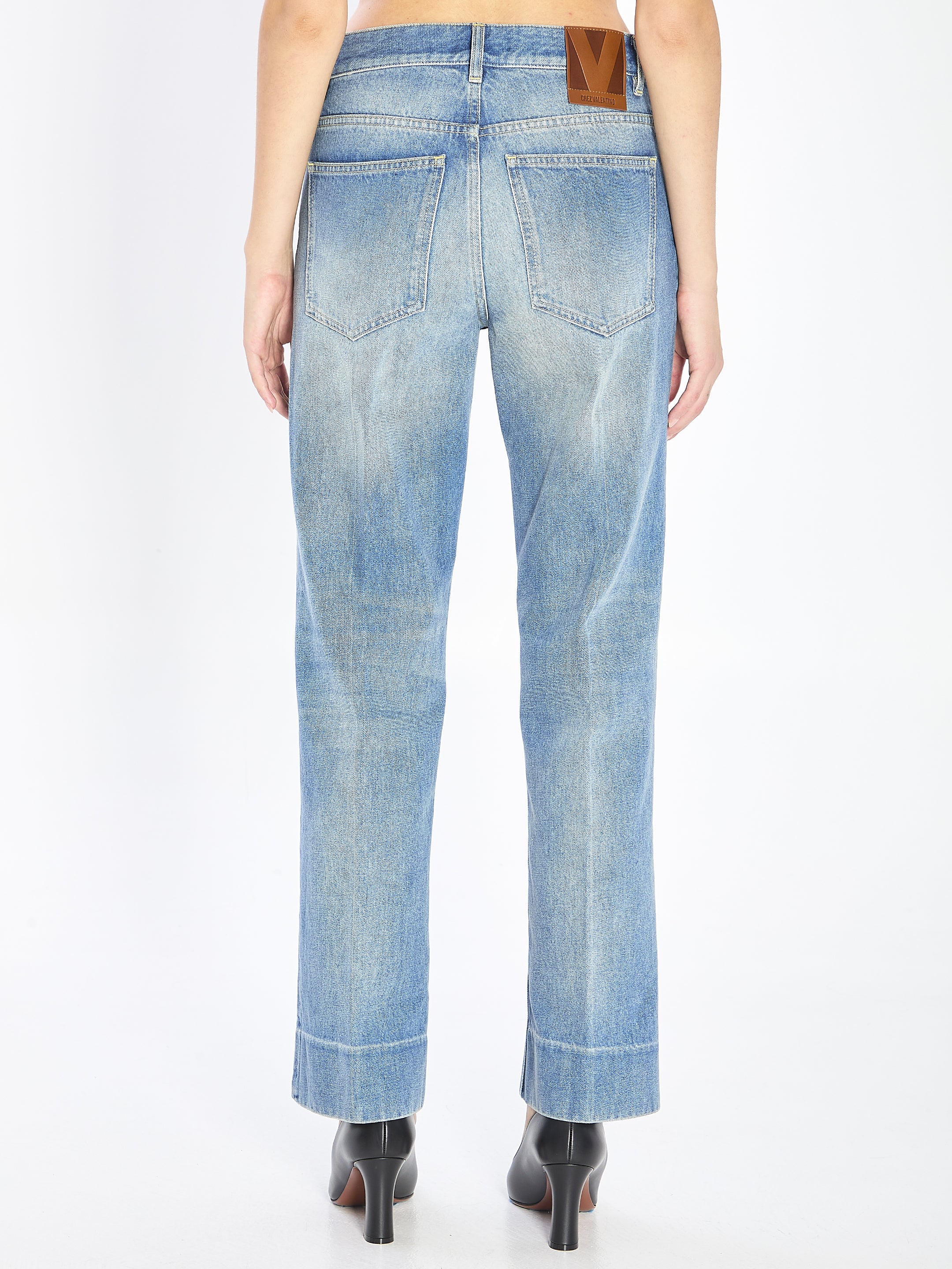 VALENTINO GARAVANI 25 chez valentino denim pants