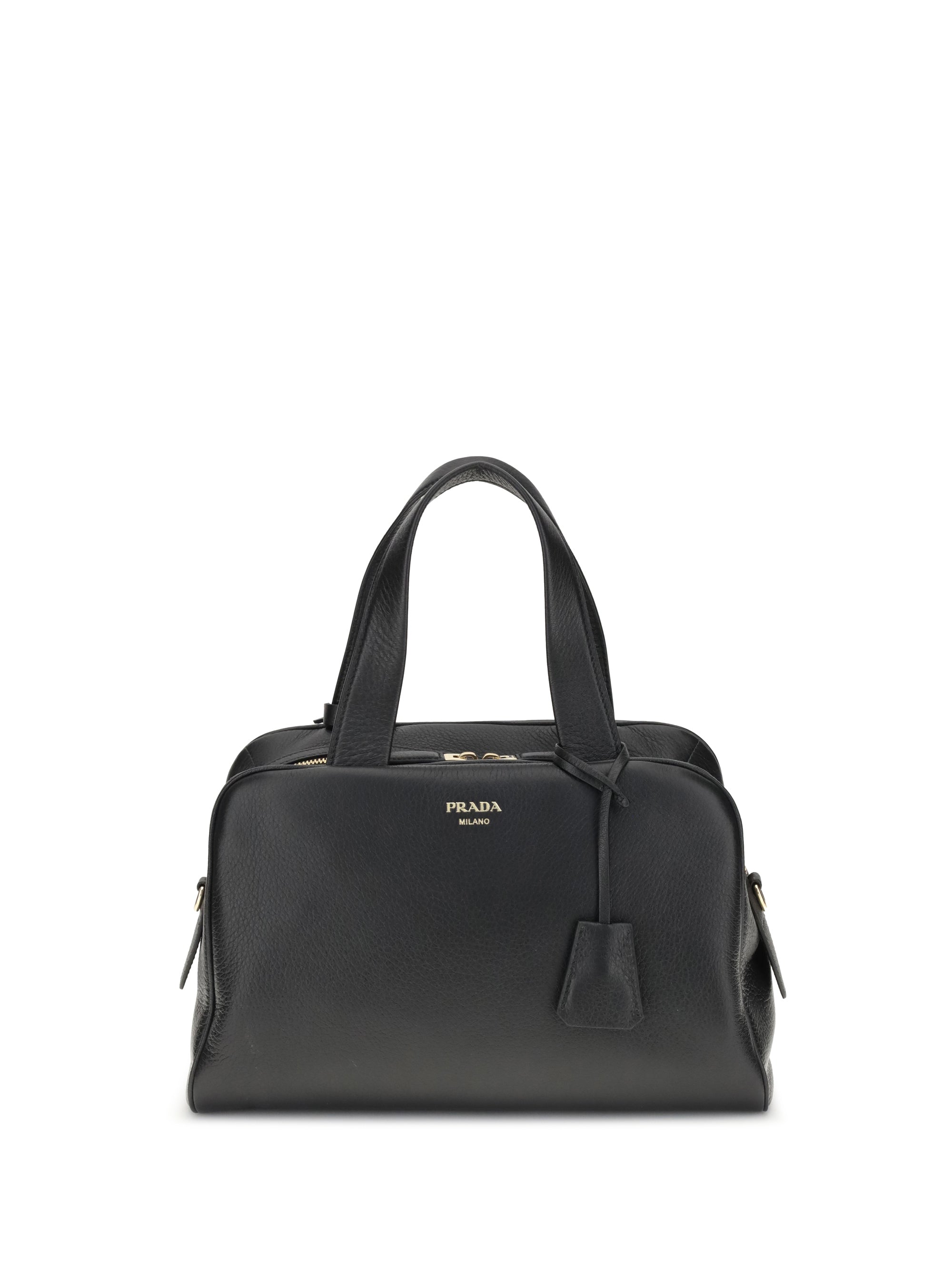PRADA OS leather handbag