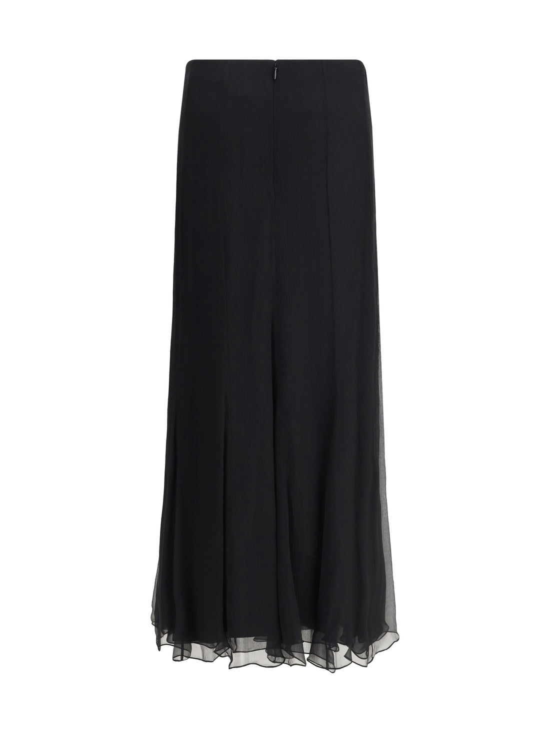 CHLOÉ 36 silk long skirt