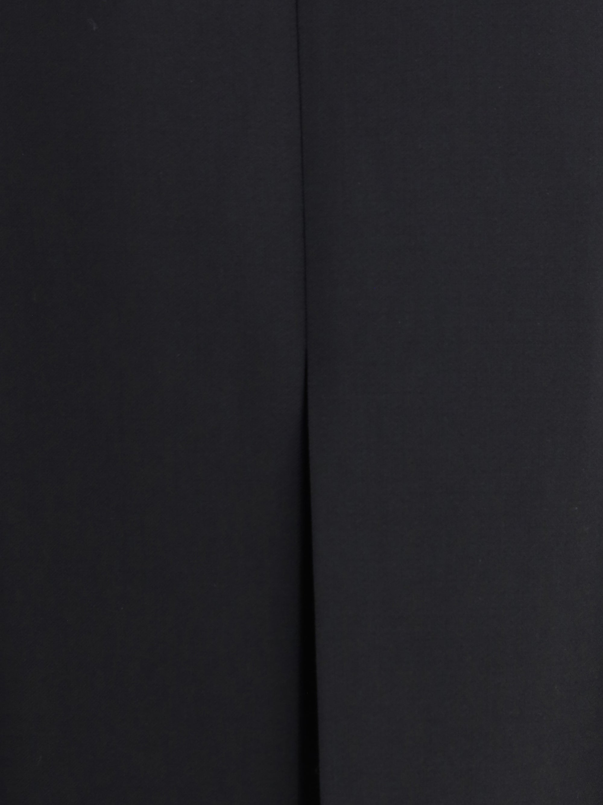 ALAIA 38 stretch wool slit skirt