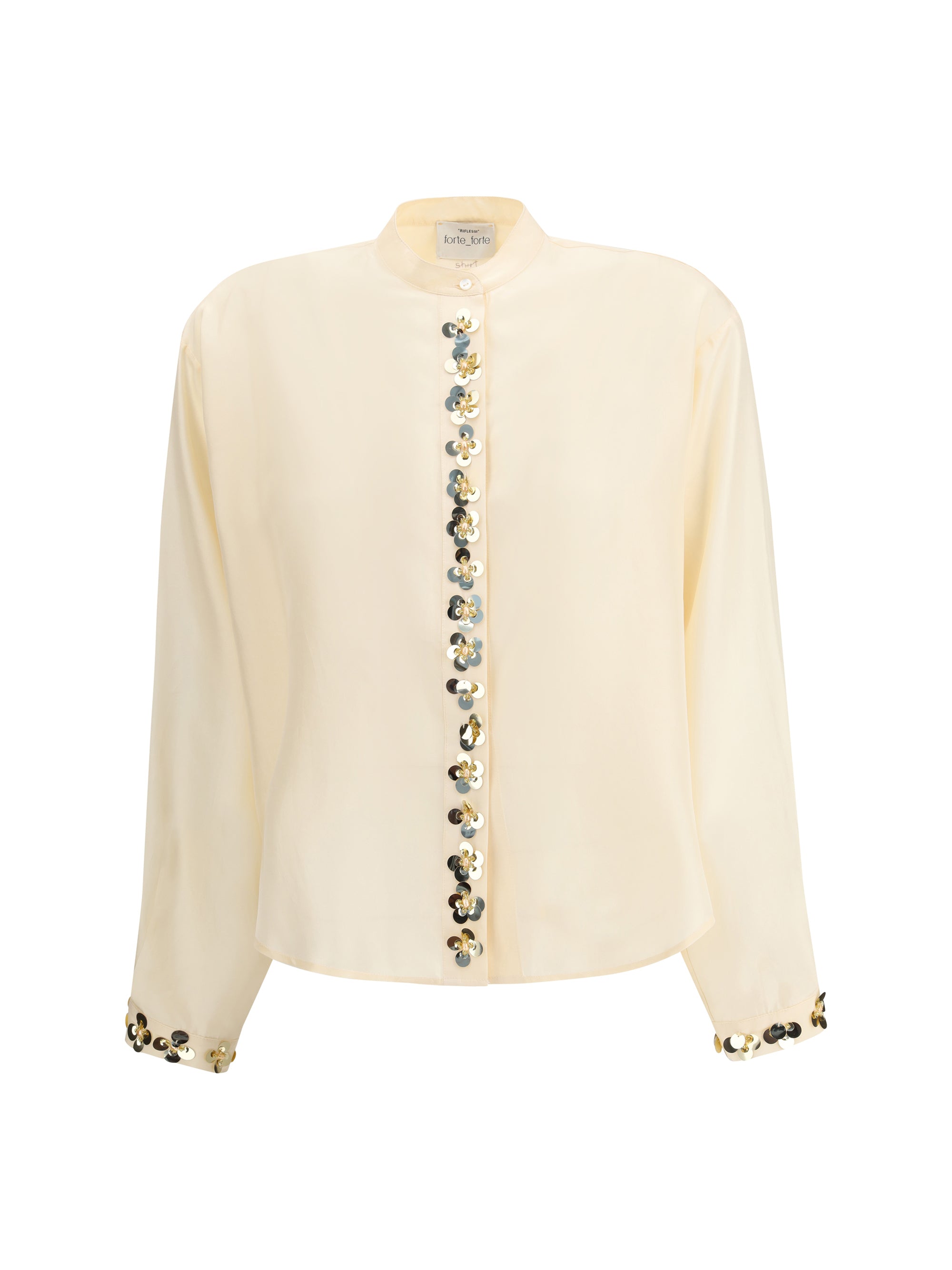 FORTE_FORTE I habotai silk shirt
