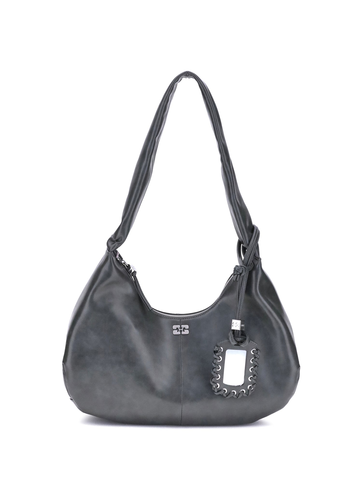 GANNI OS medium hobo shoulder bag