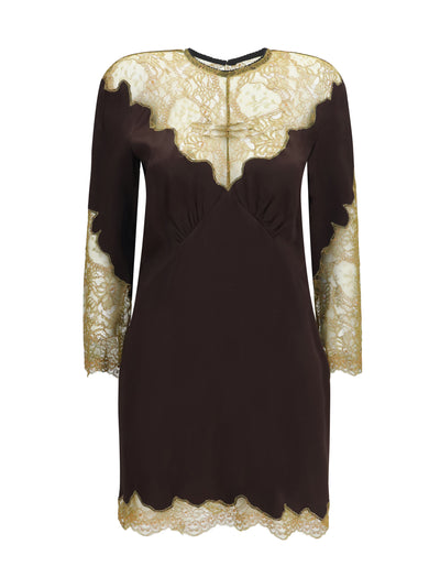 short dress with lace details