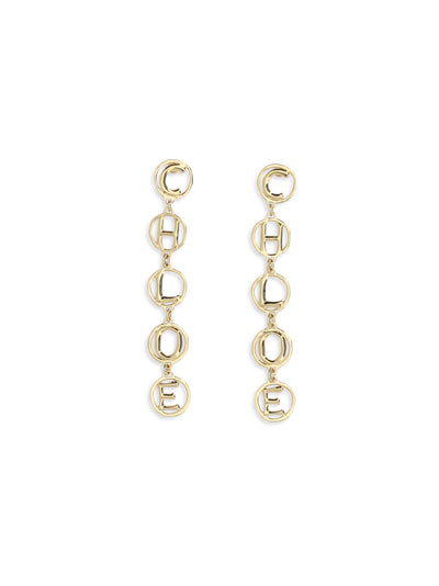 script drop earrings