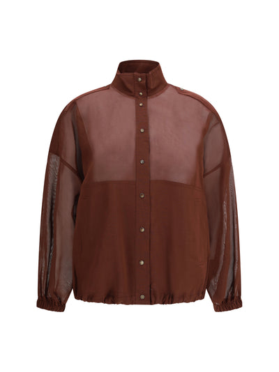 cotton organza shirt