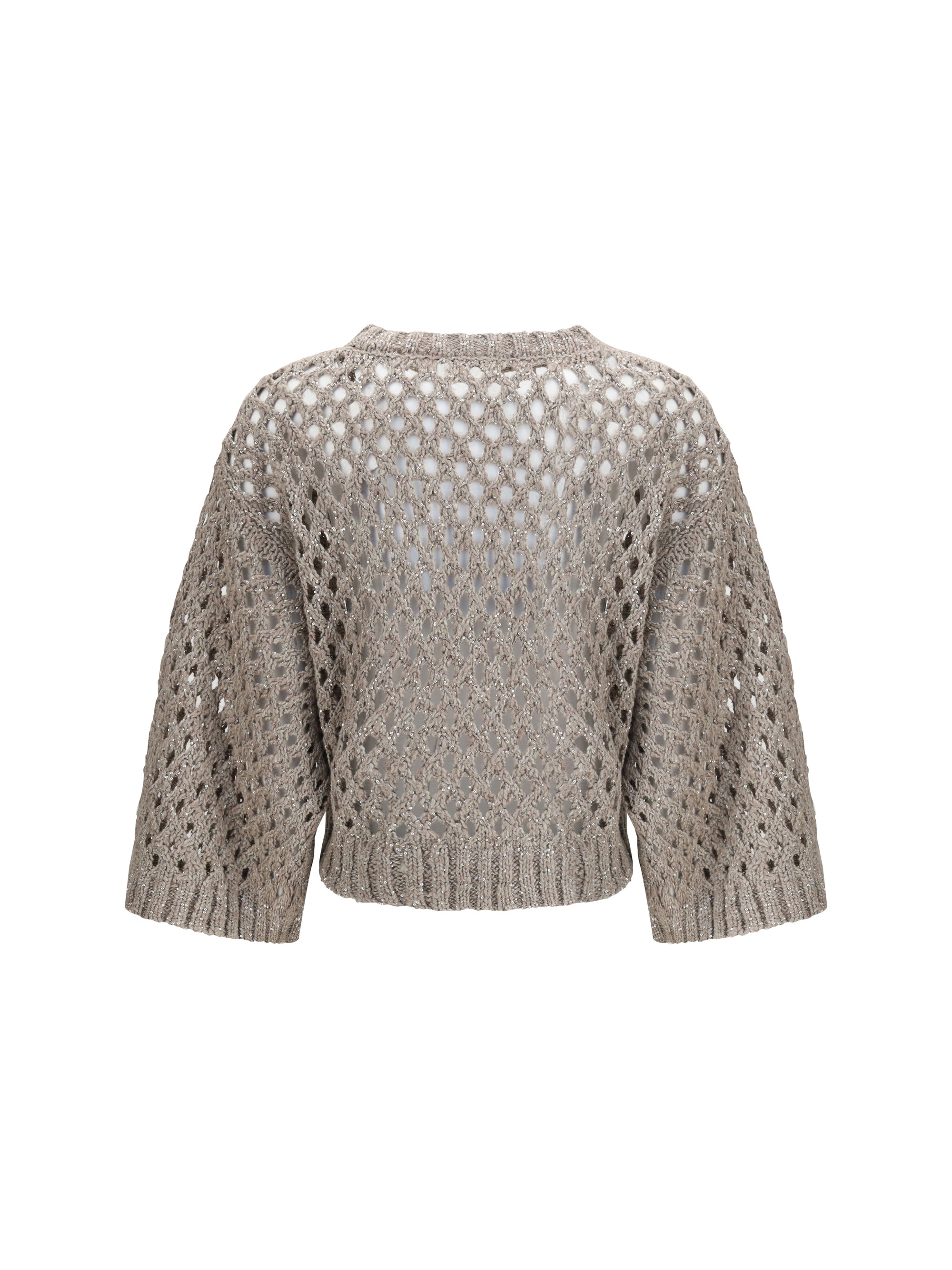 BRUNELLO CUCINELLI S dazzling net sweater
