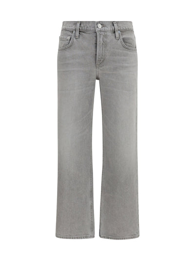 vintage straight-leg jeans
