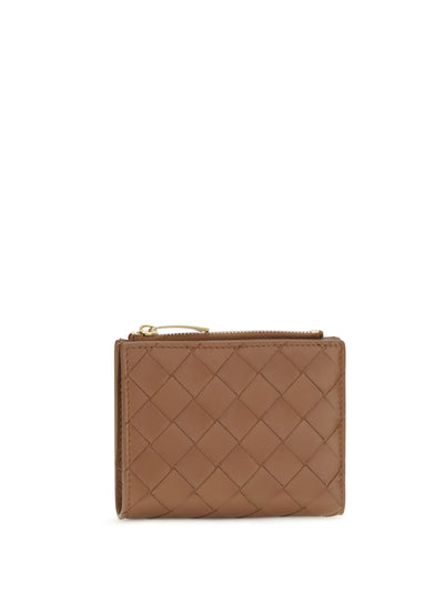 lambskin intrecciato wallet