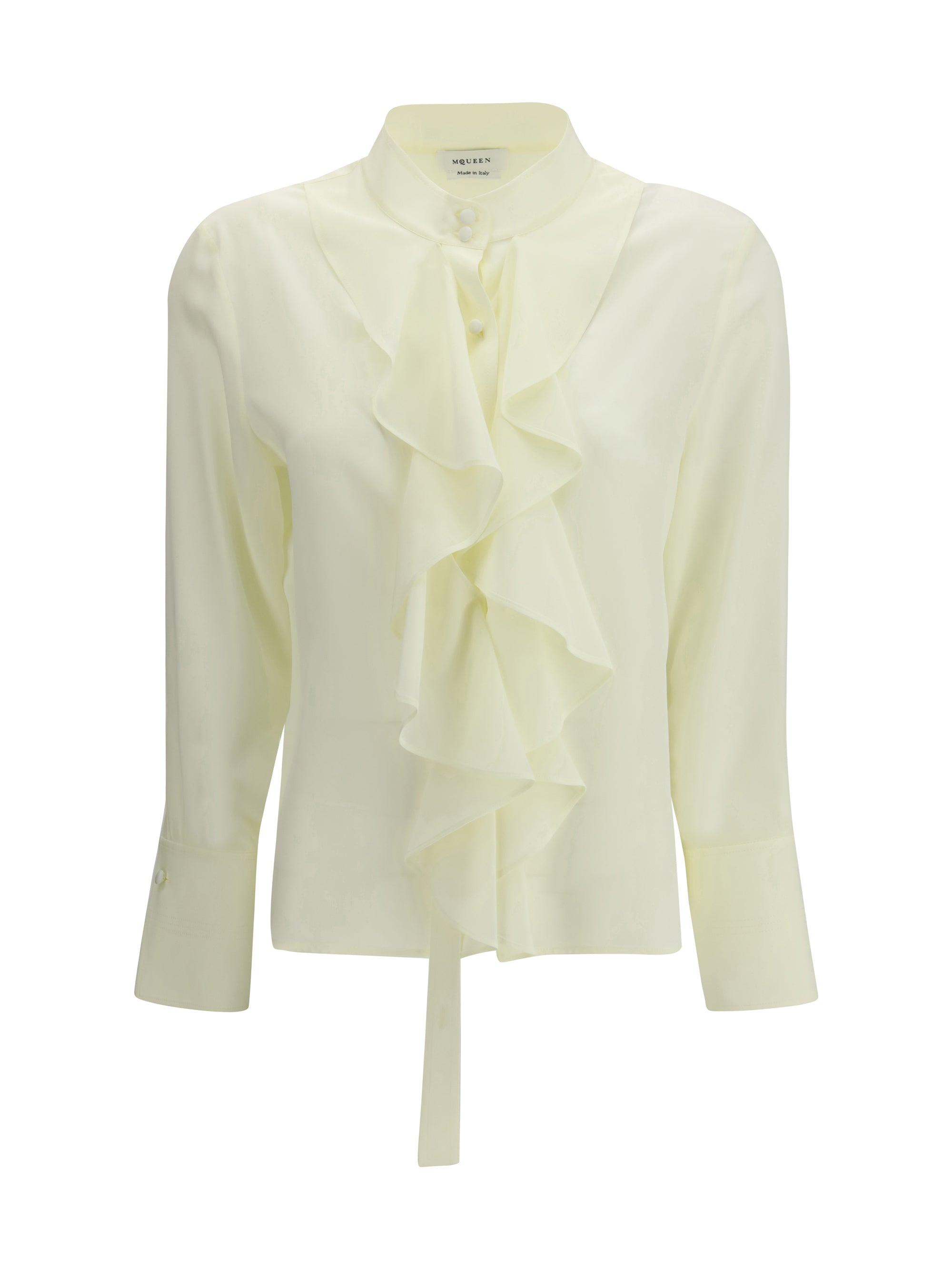 ALEXANDER MCQUEEN 40 ruffled shirt